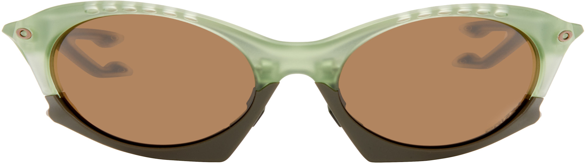 サングラス+メガネ OAKLEY PLANTARIS GREEN Oakley: グリーン＆カーキ Plantaris サングラス | SSENSE 日本