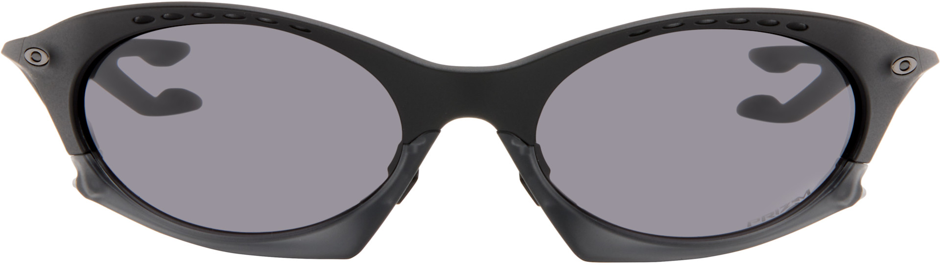 Oakley: Black Plantaris Sunglasses | SSENSE