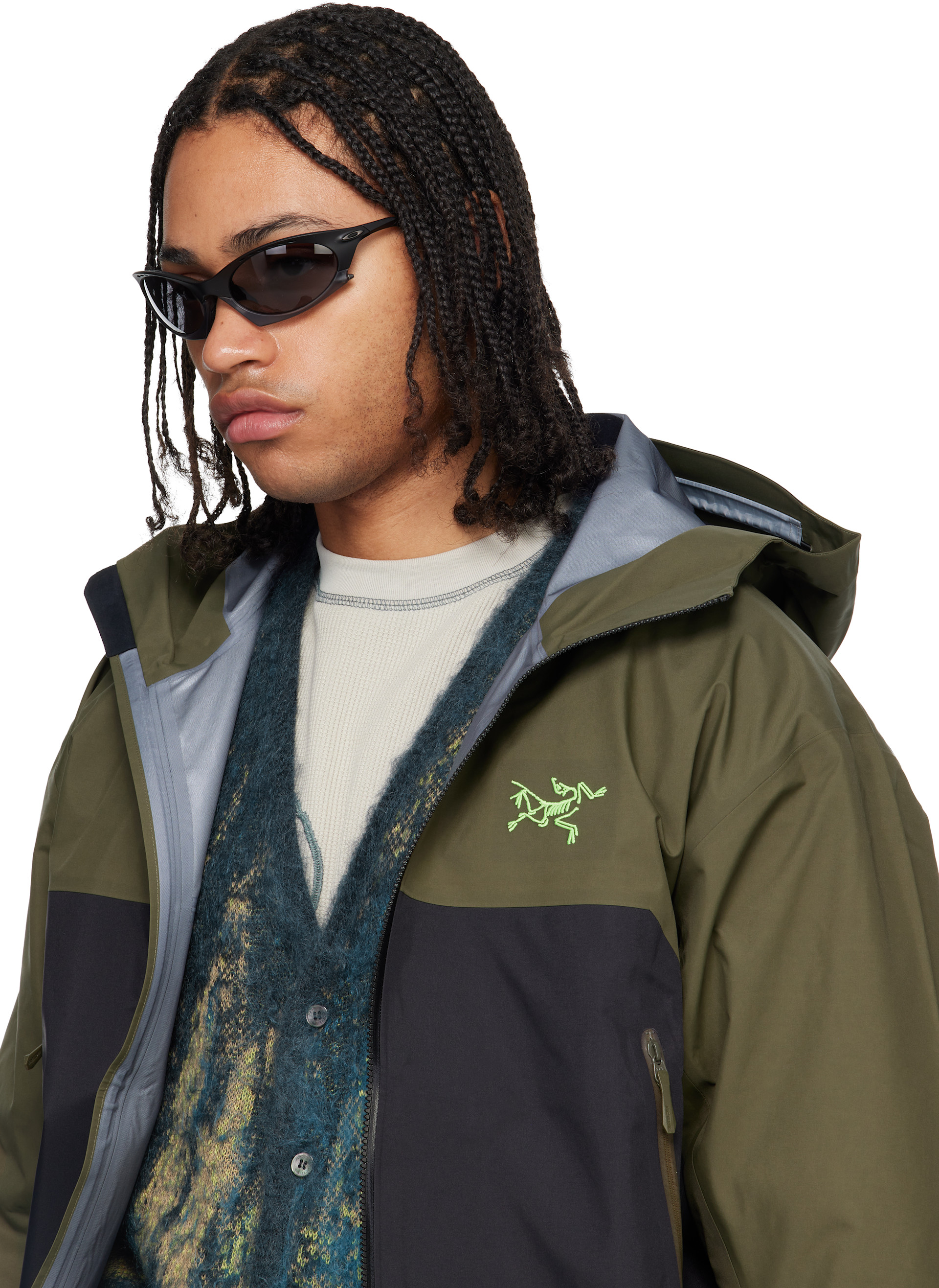 Oakley: Black Plantaris Sunglasses | SSENSE