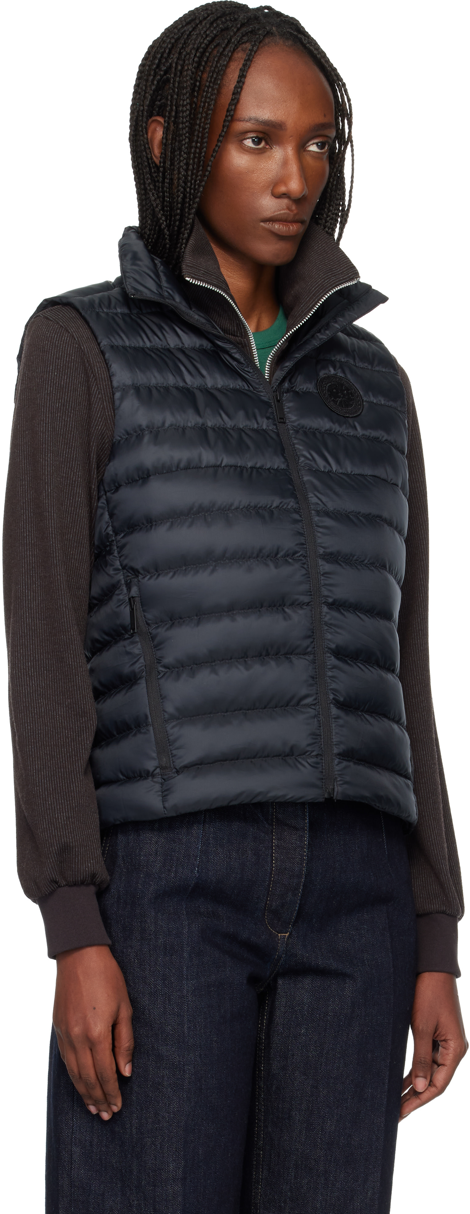 Canada Goose - 블랙 에테라 다운 베스트