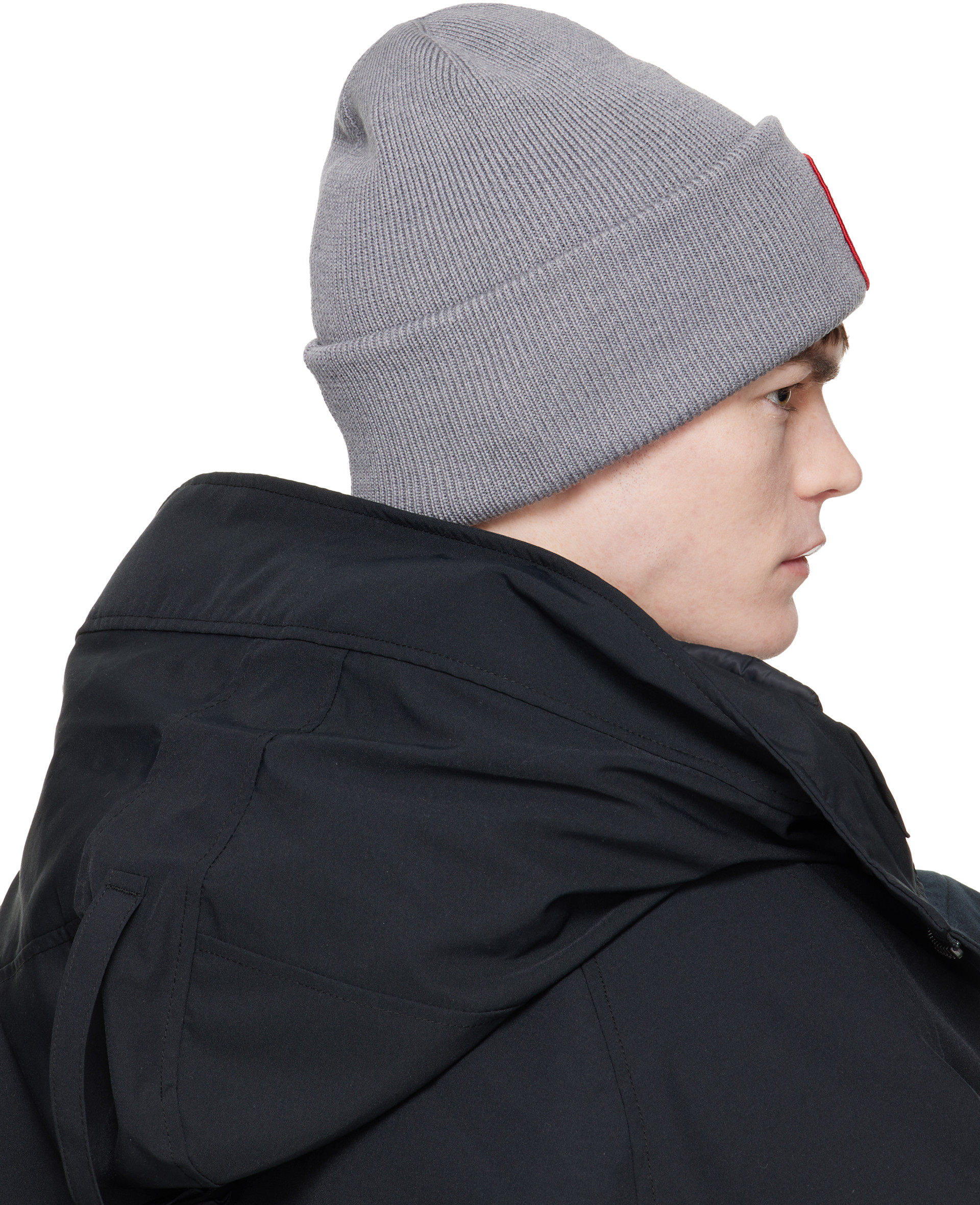 Canada Goose - 그레이 아크틱 비니
