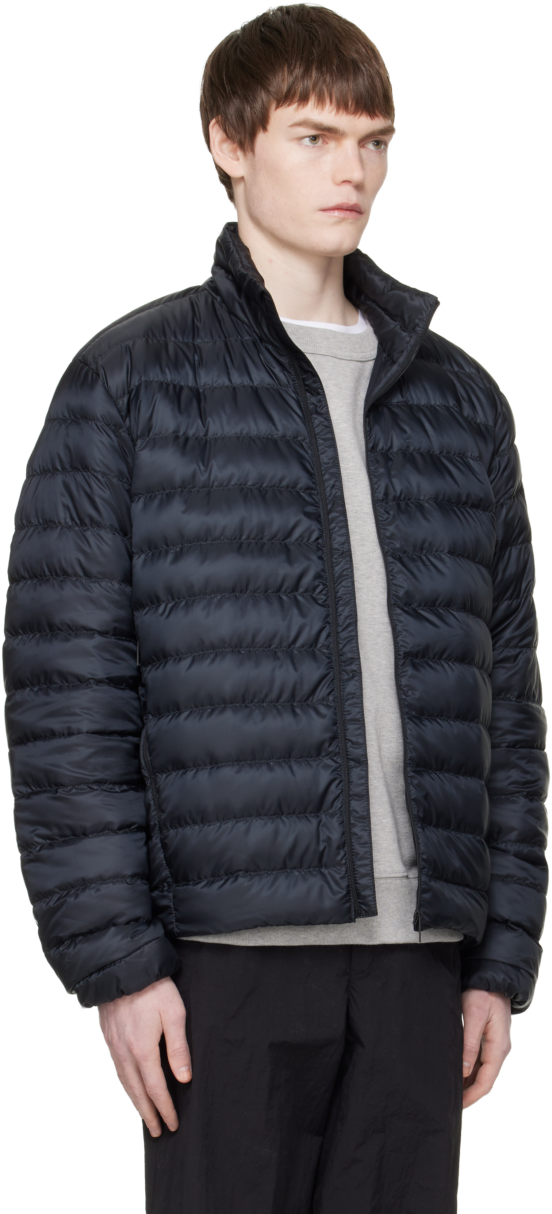 Canada Goose - 블랙 스트라투스 다운 재킷