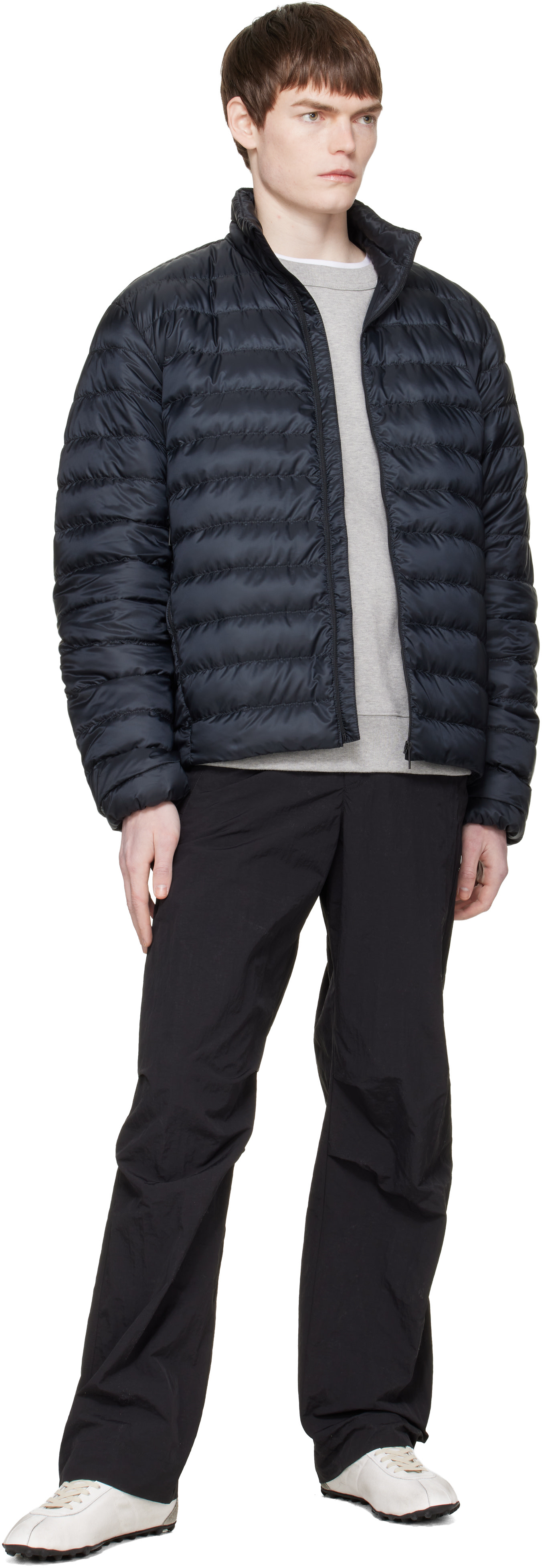 Canada Goose - 블랙 스트라투스 다운 재킷