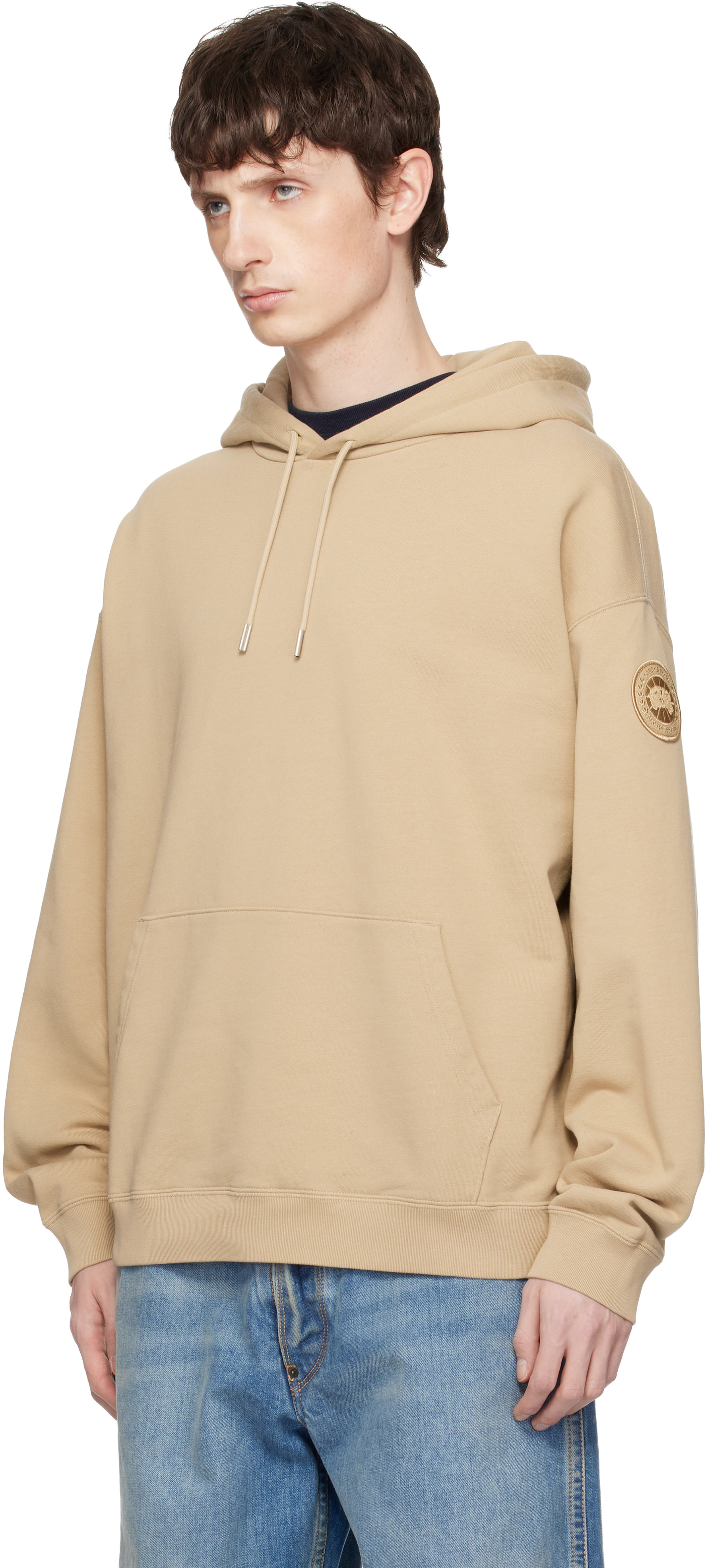 Canada Goose - Pull à capuche Rove beige - Tonal Label