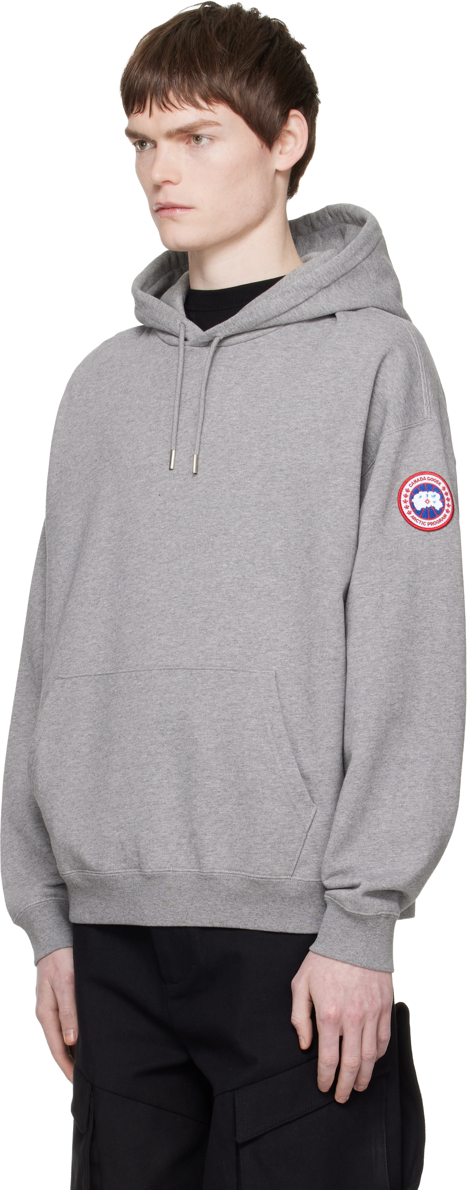 Canada Goose - 그레이 로브 후디