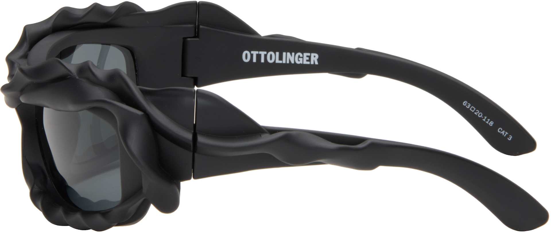 Ottolinger - Black Twisted Sunglasses