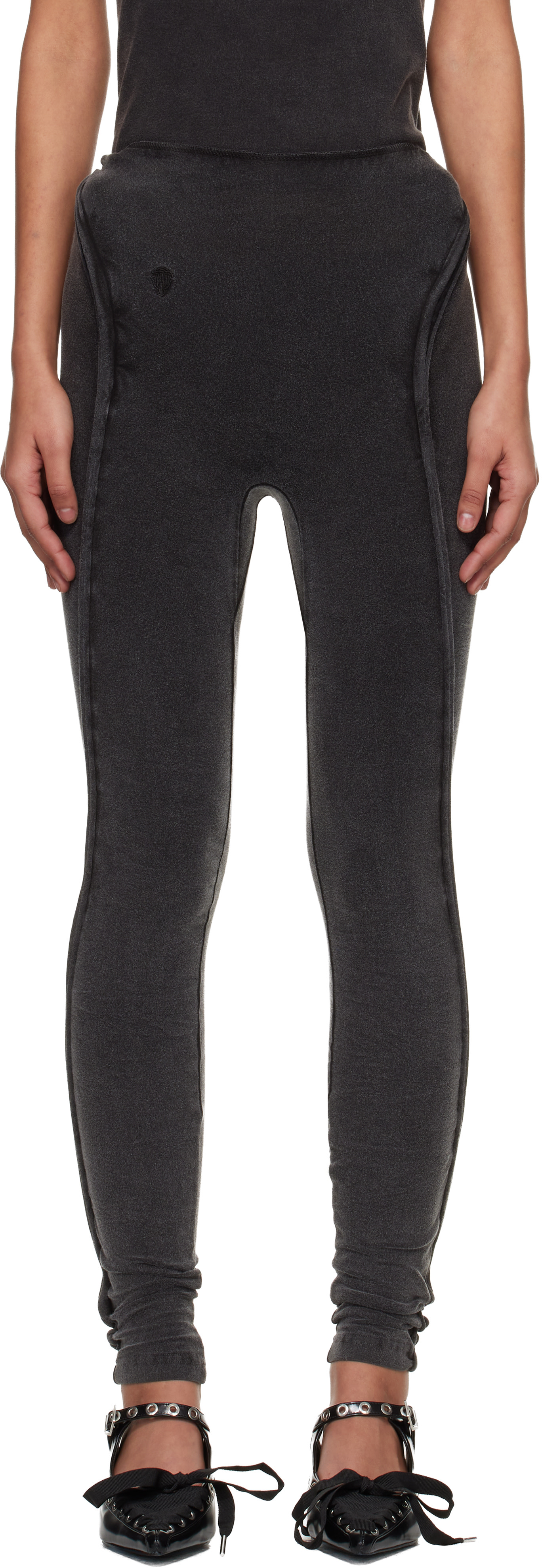 Ottolinger - Legging Exo noir à hanches rembourrées