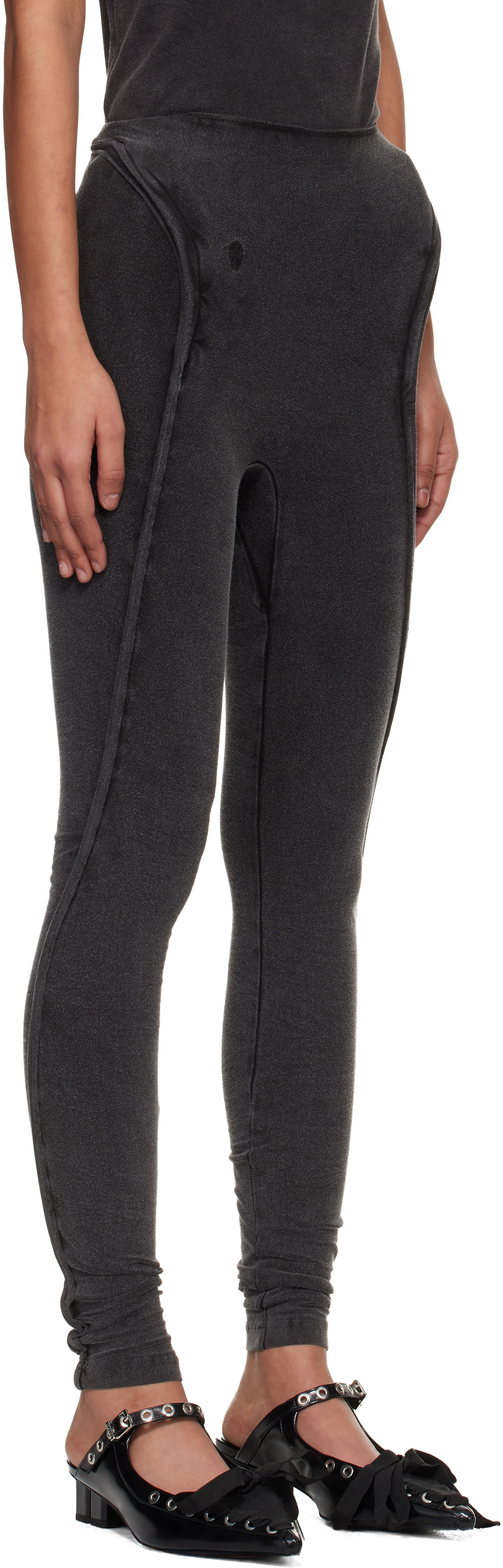 Ottolinger - Legging Exo noir à hanches rembourrées