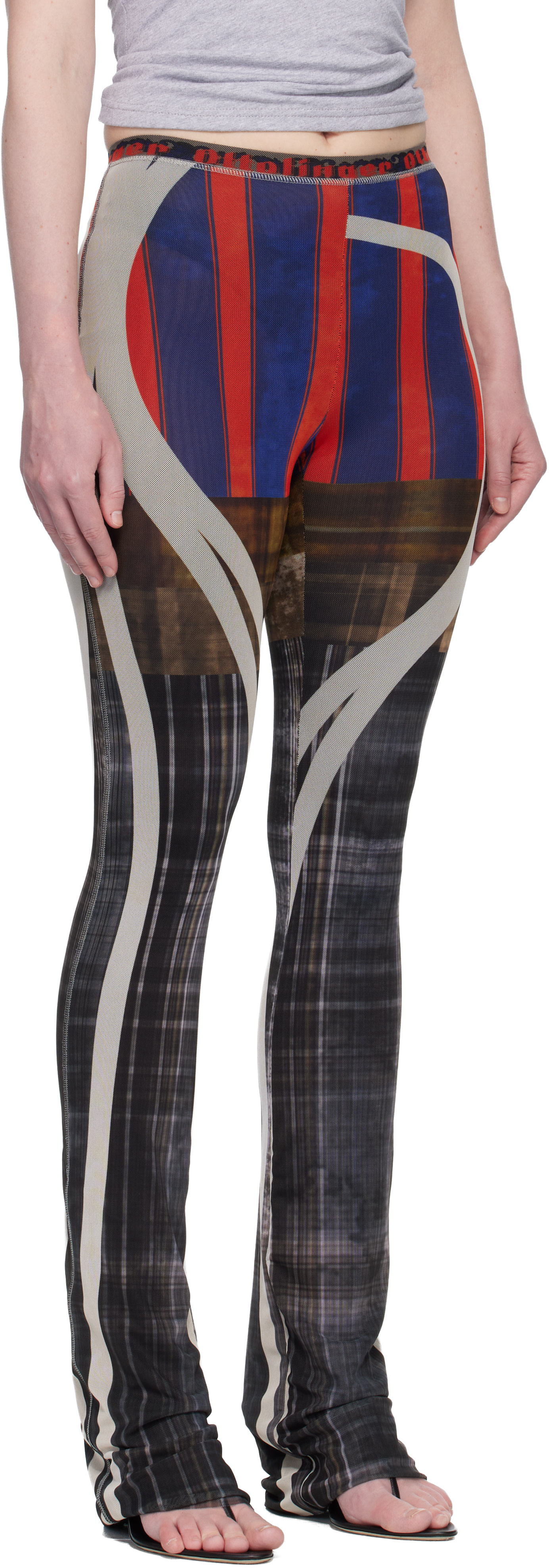 Ottolinger - Multicolor Mesh Lounge Pants