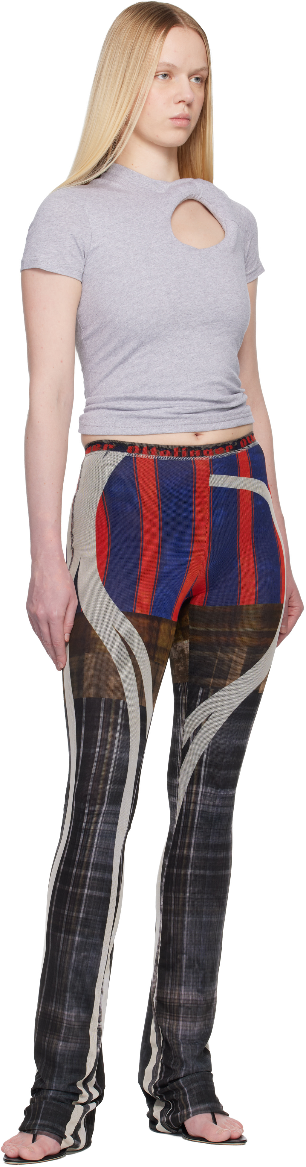 Ottolinger - Multicolor Mesh Lounge Pants