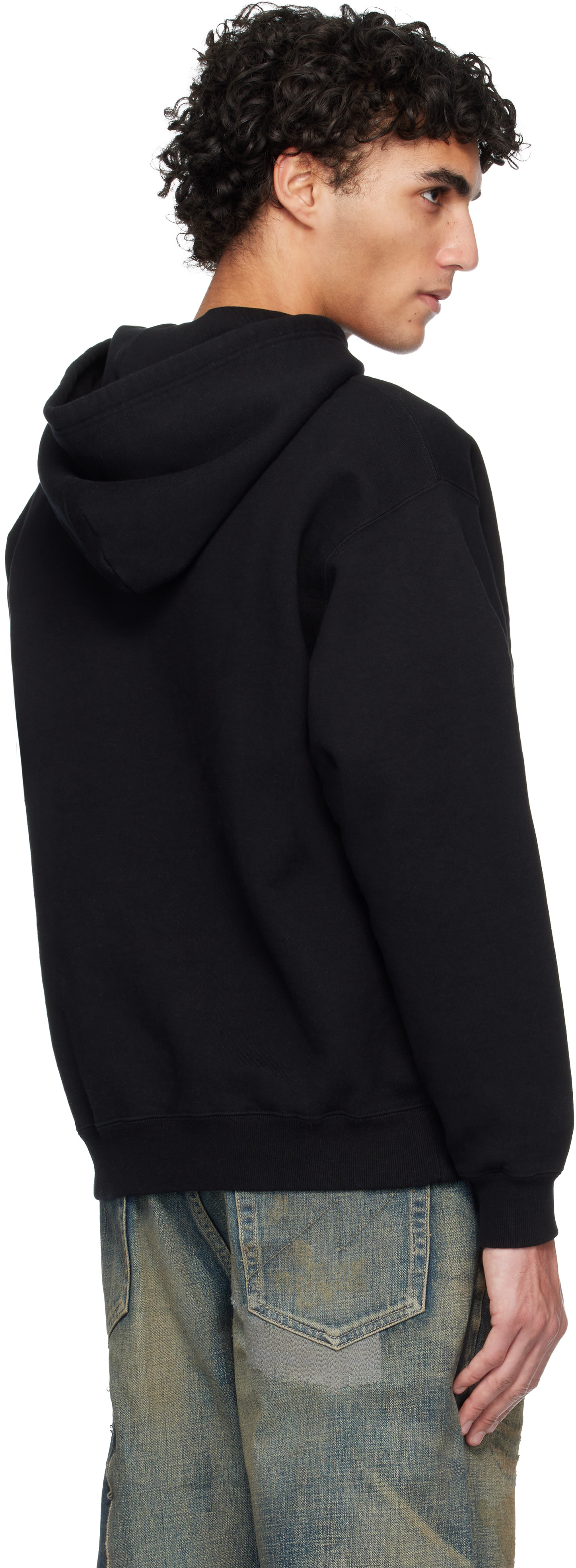 Neighborhood - Pull molletonné à capuche noir