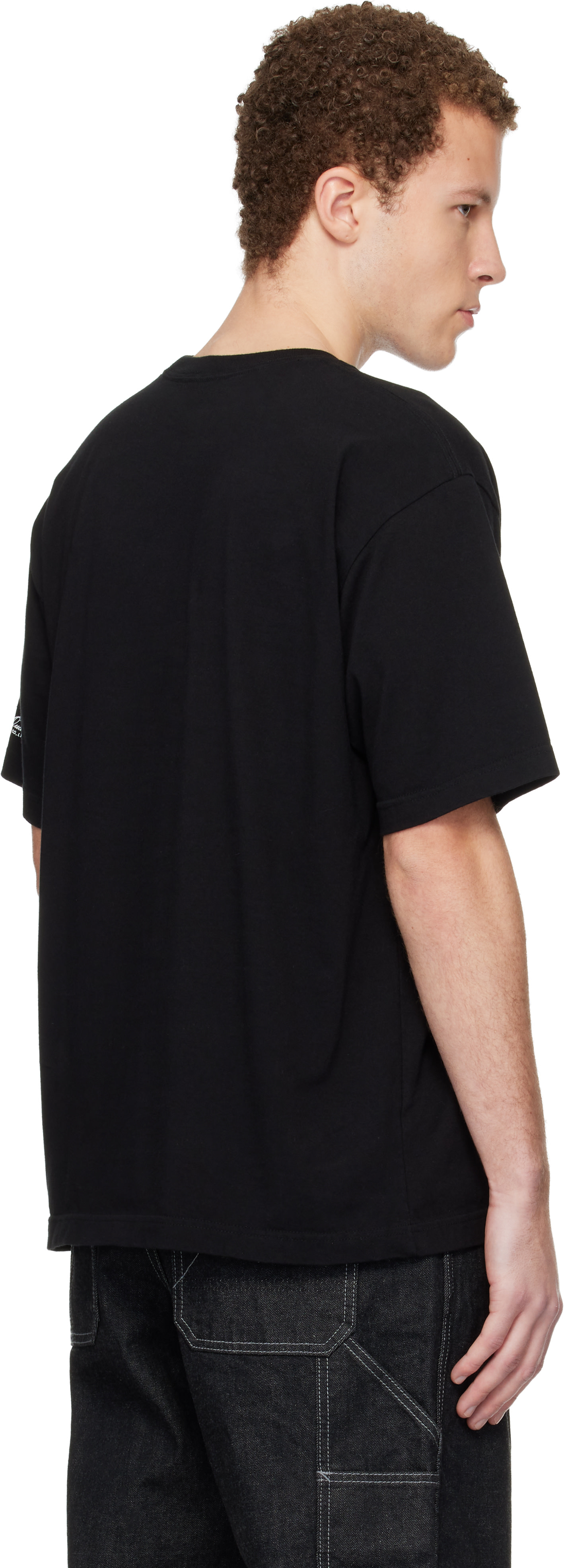 Neighborhood: ブラック Neighborhood SS Tシャツ | SSENSE 日本