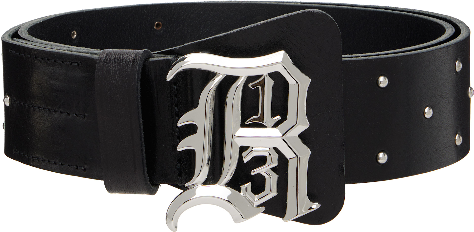 R13 - Ceinture noire à clous