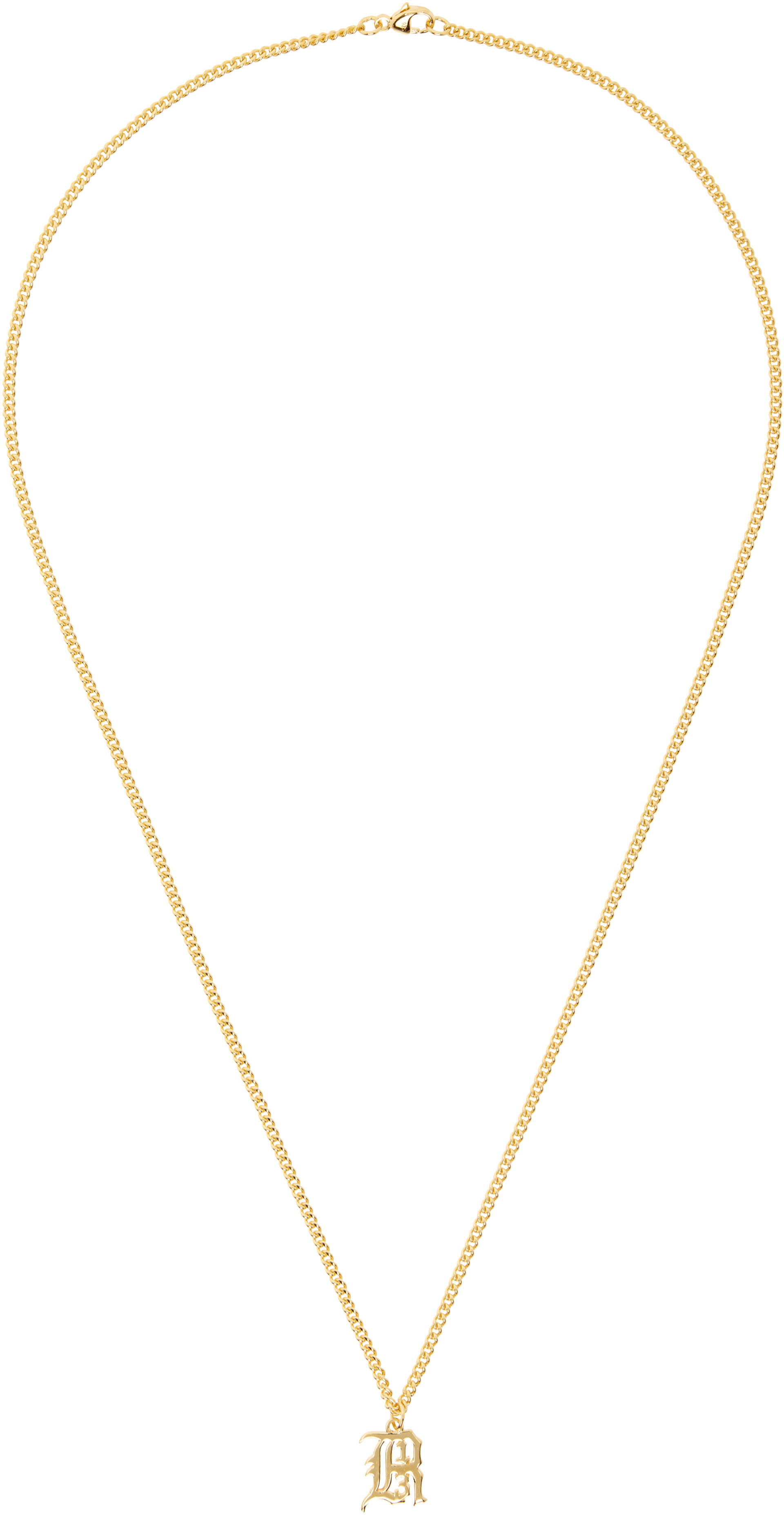 R13 - Collier à pendentif à logo