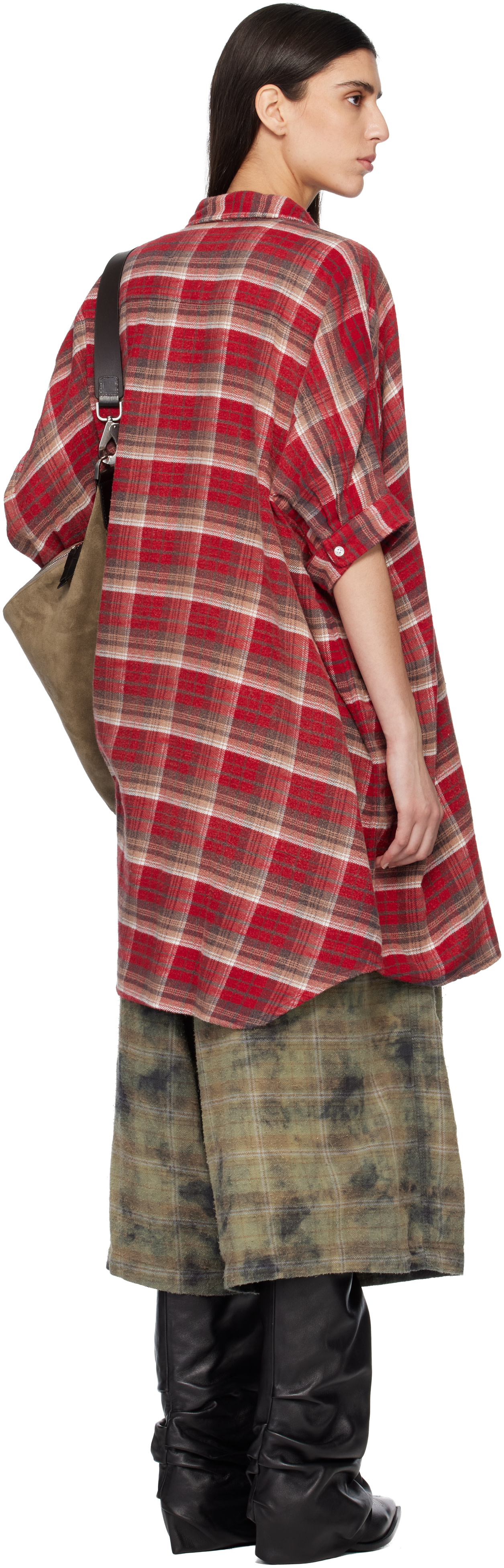 r13 oversized shirt dress R13 - Oversized Shirt Dress Romper