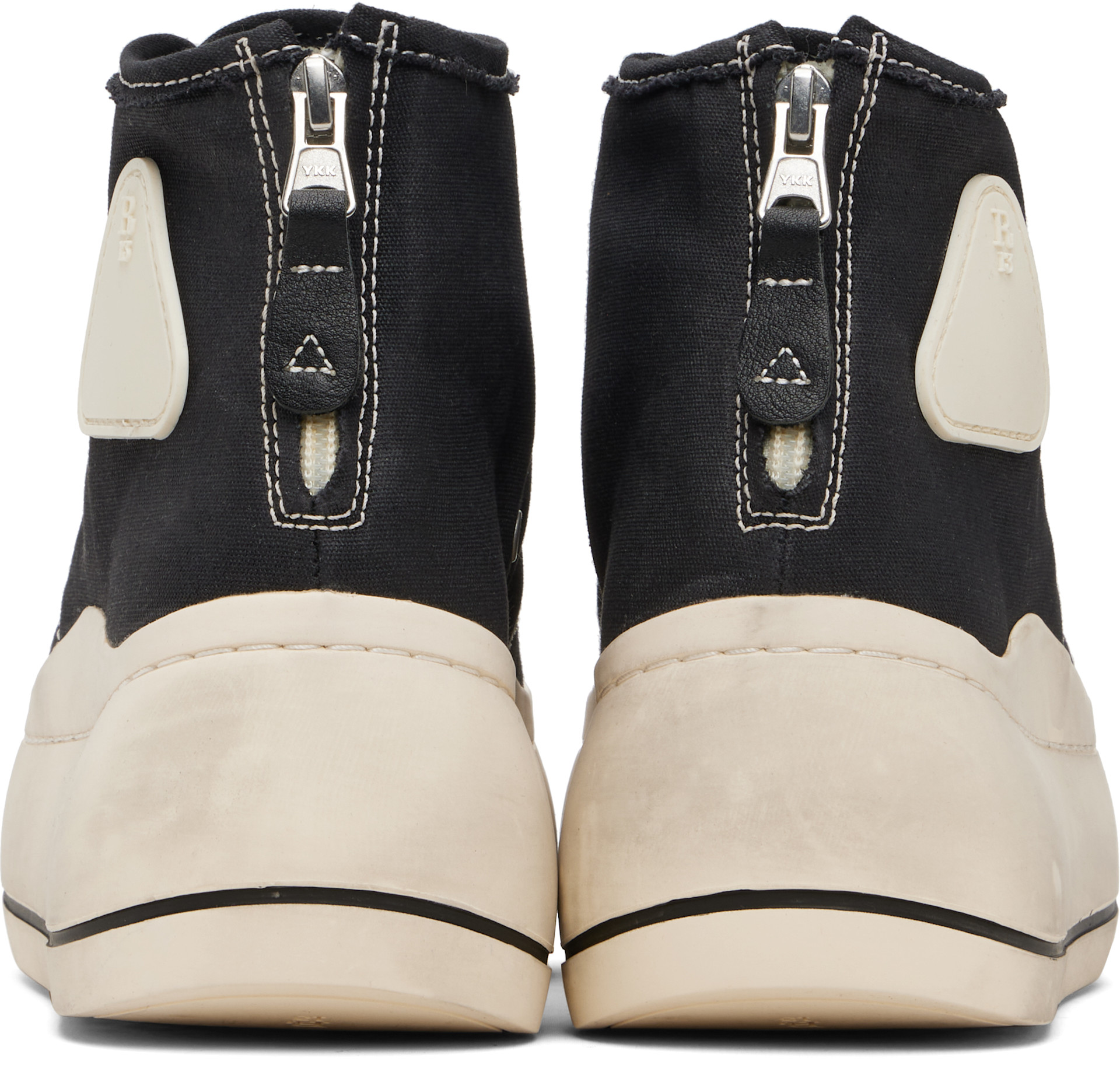R13 - Baskets montantes Kurt noires