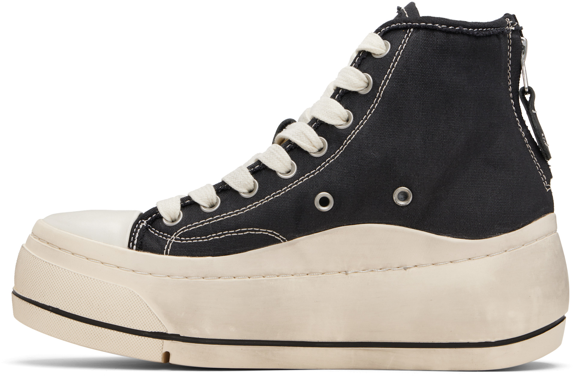 R13 - Baskets montantes Kurt noires