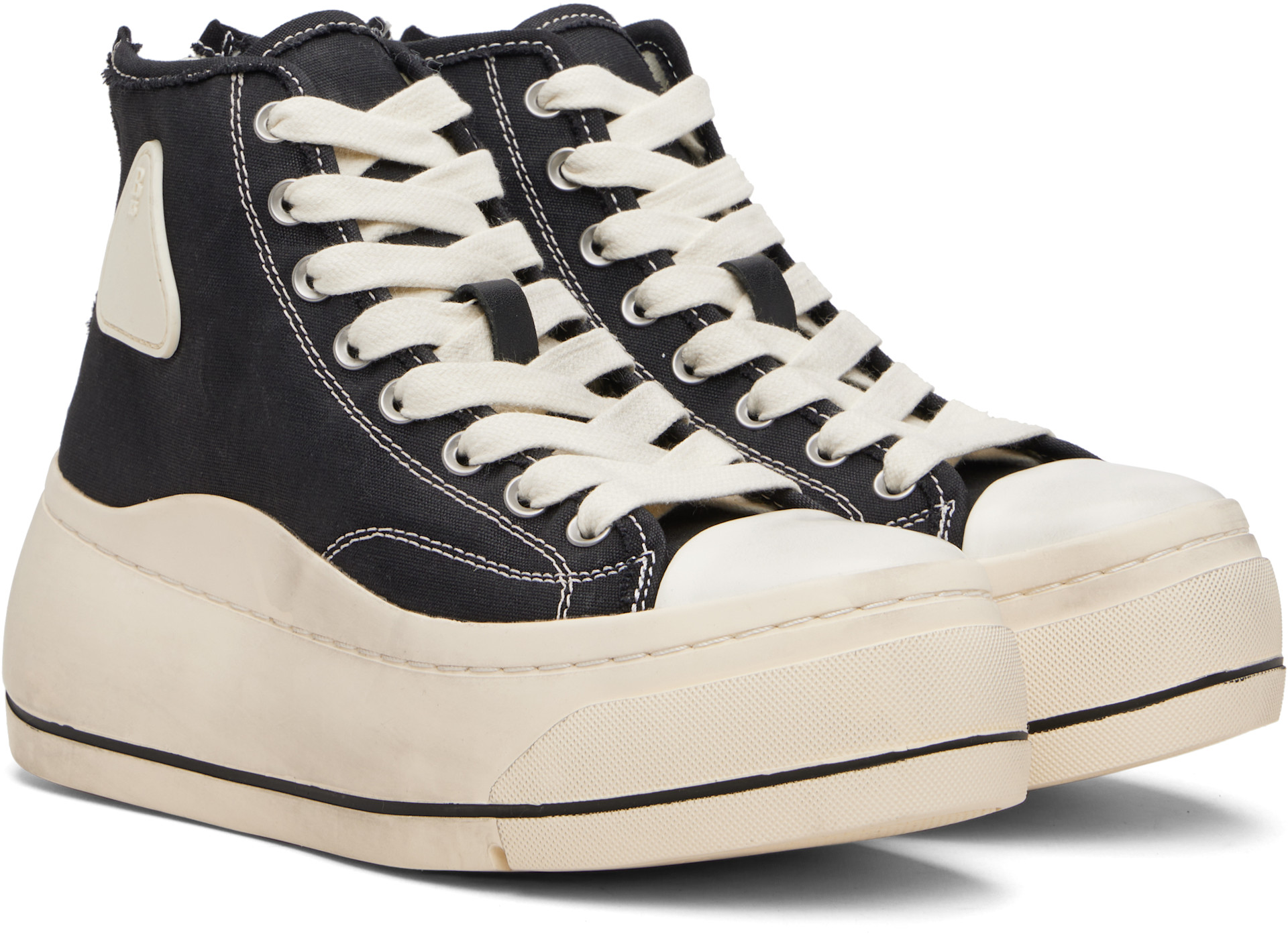R13 - Baskets montantes Kurt noires