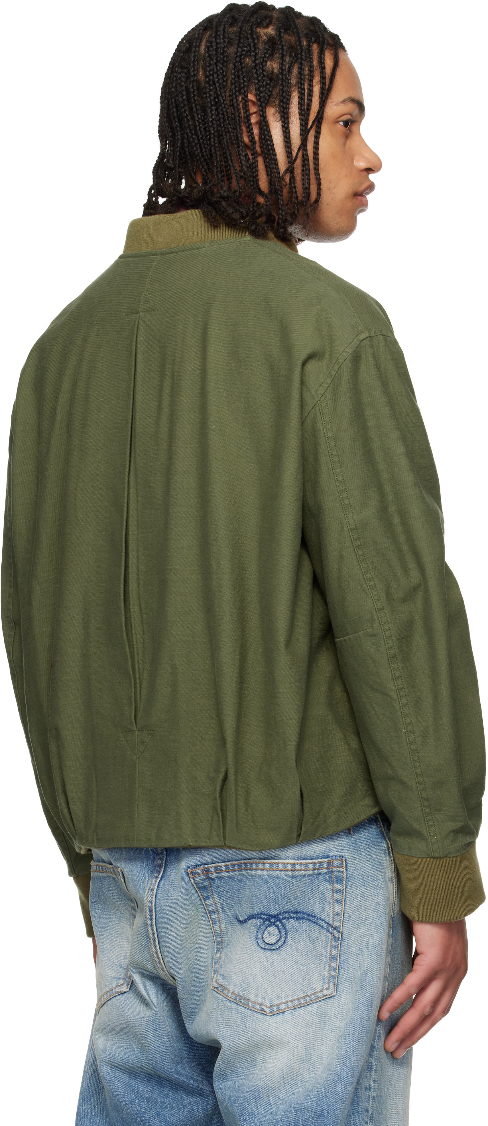 R13 - Khaki Bubble Bomber Jacket