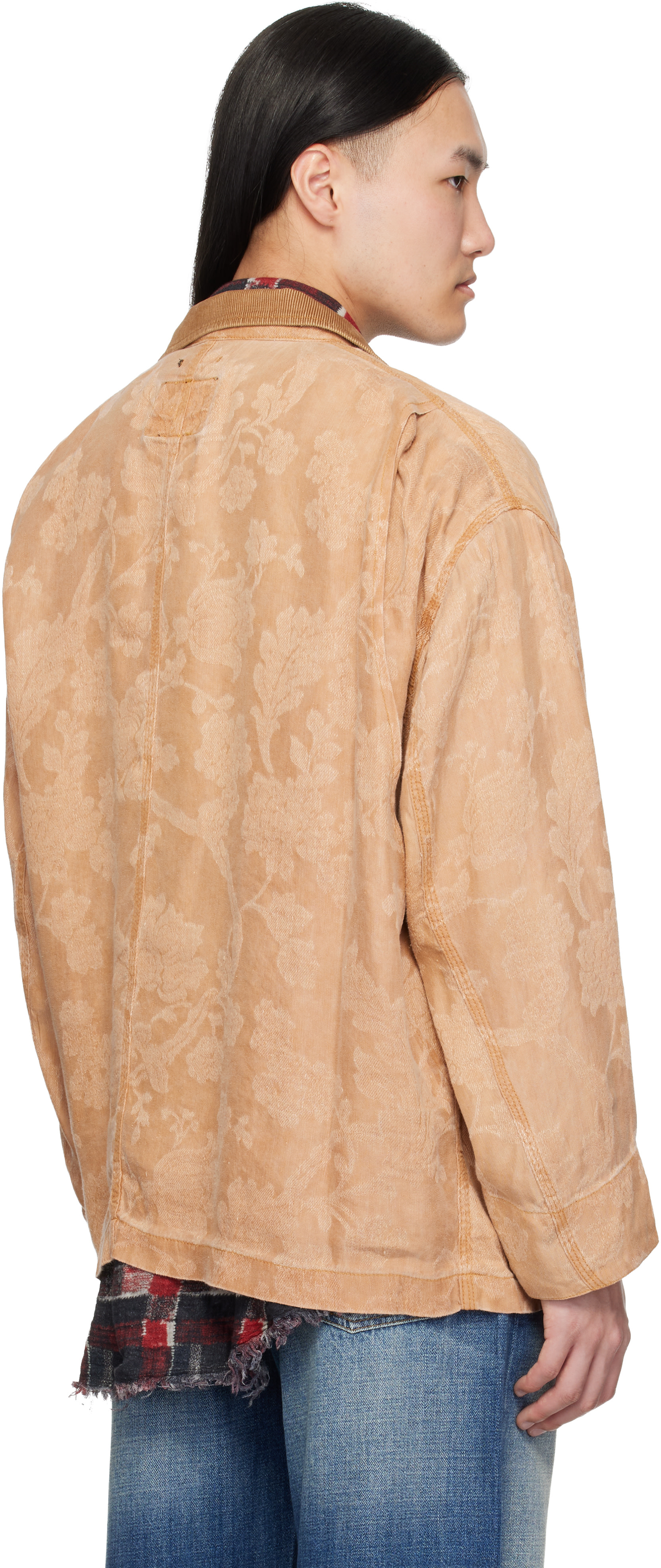 R13 - Blouson ouvrier Evelyn orange