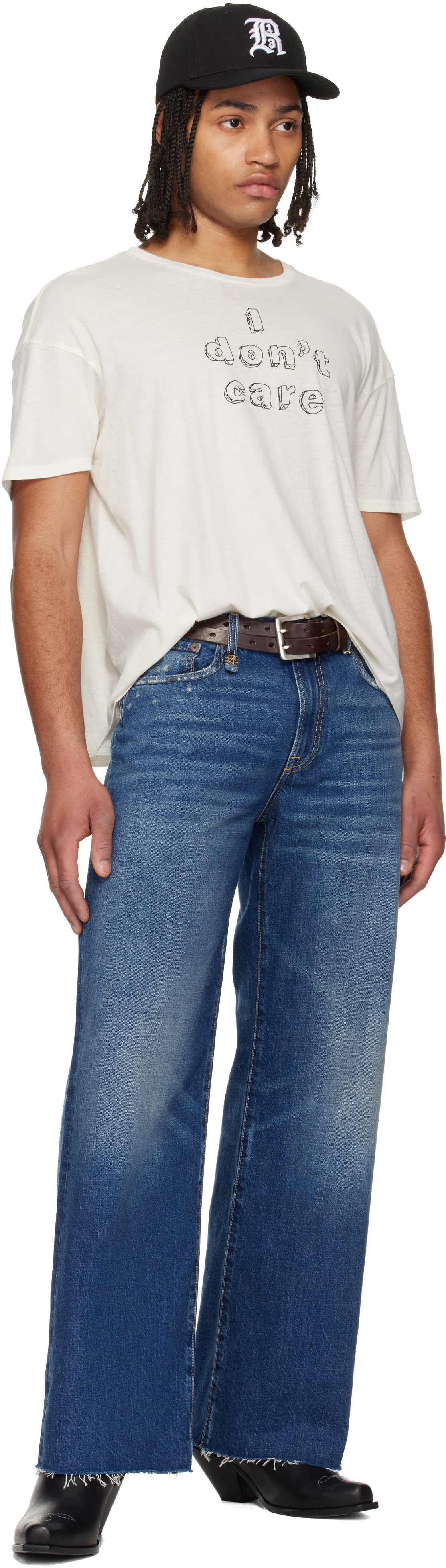 R13 - Blue D'Arcy Loose Jeans