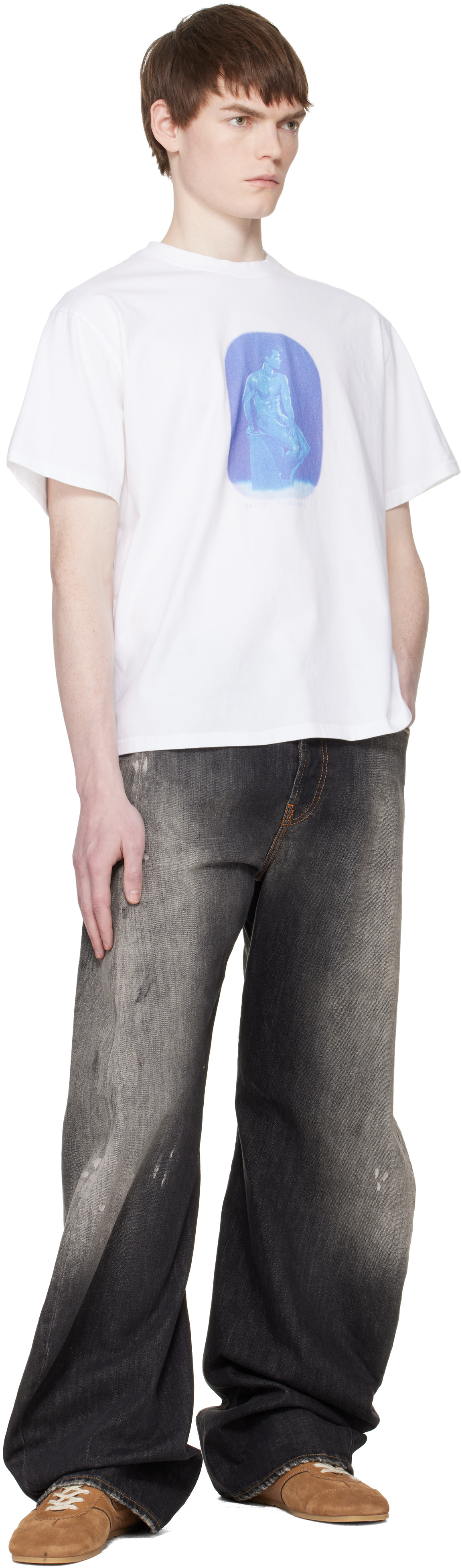 Carne Bollente - White Sadao Hasegawa Alone T-shirt
