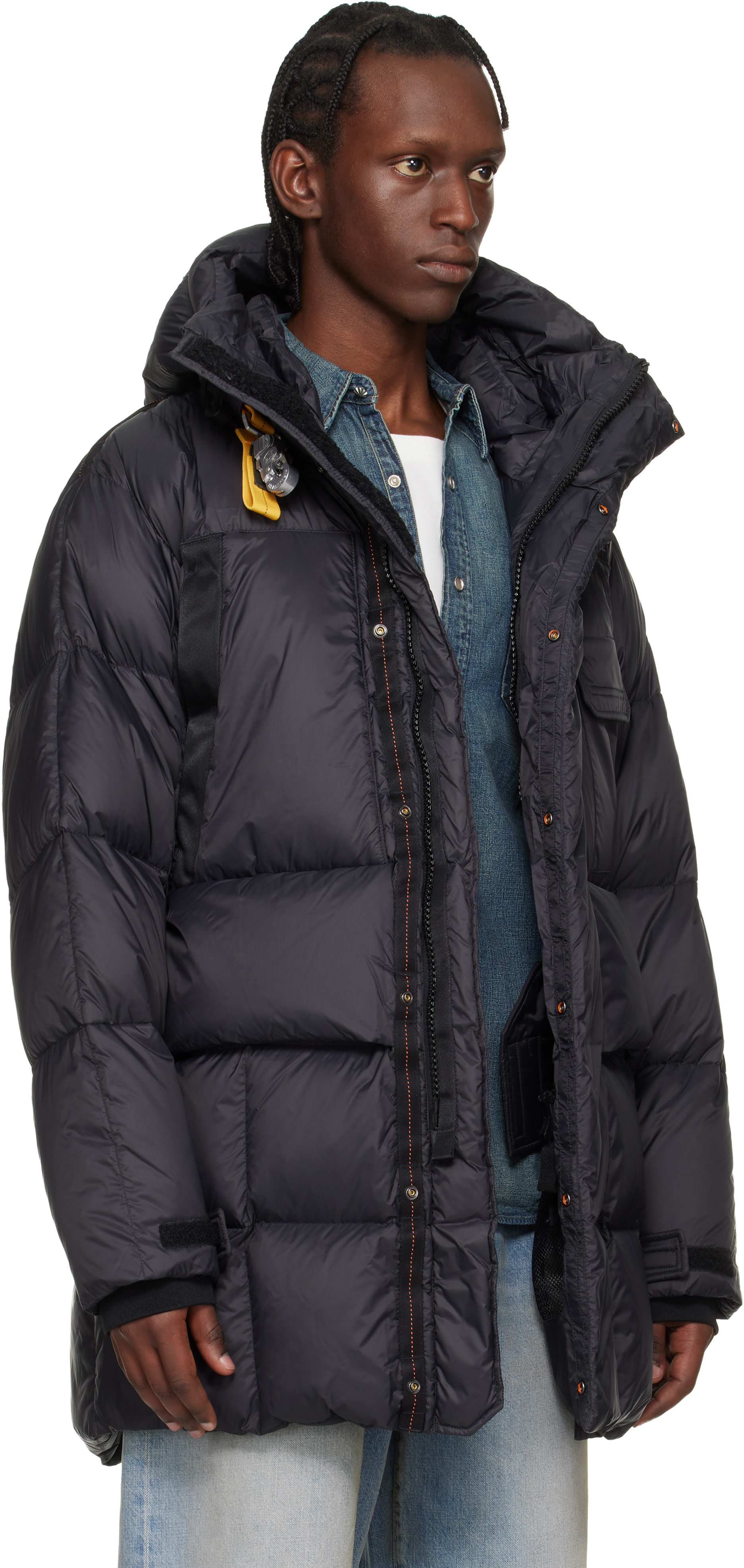 Parajumpers - Black Bold Parka Hooded Down Jacket