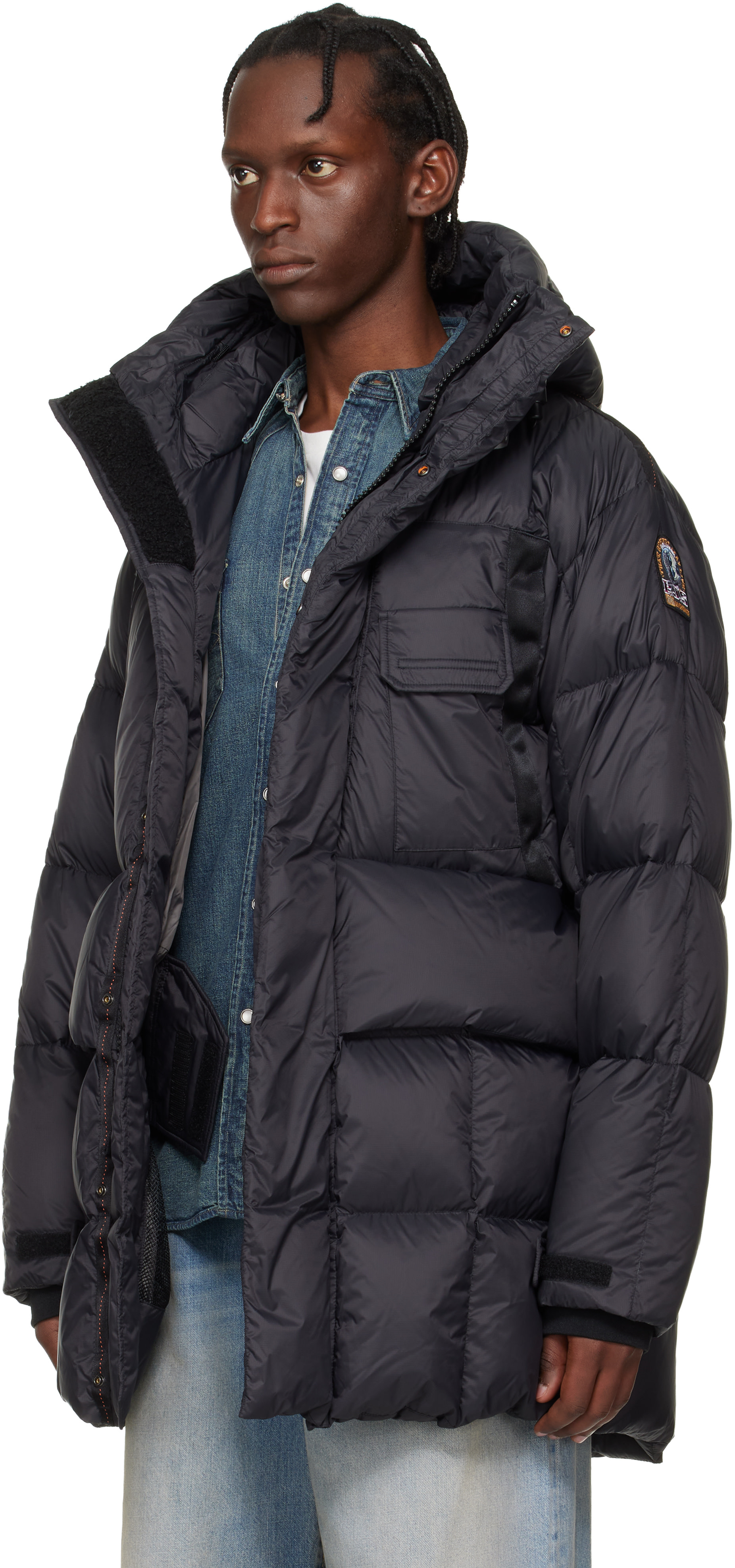 Parajumpers - Black Bold Parka Hooded Down Jacket