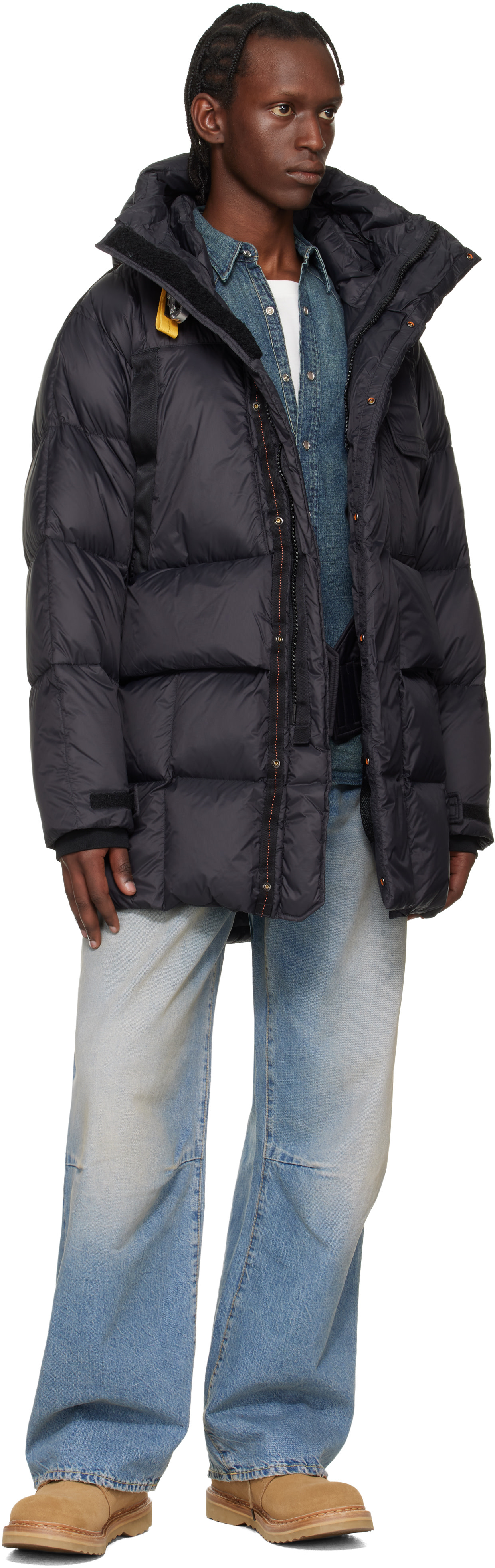 Parajumpers - Black Bold Parka Hooded Down Jacket