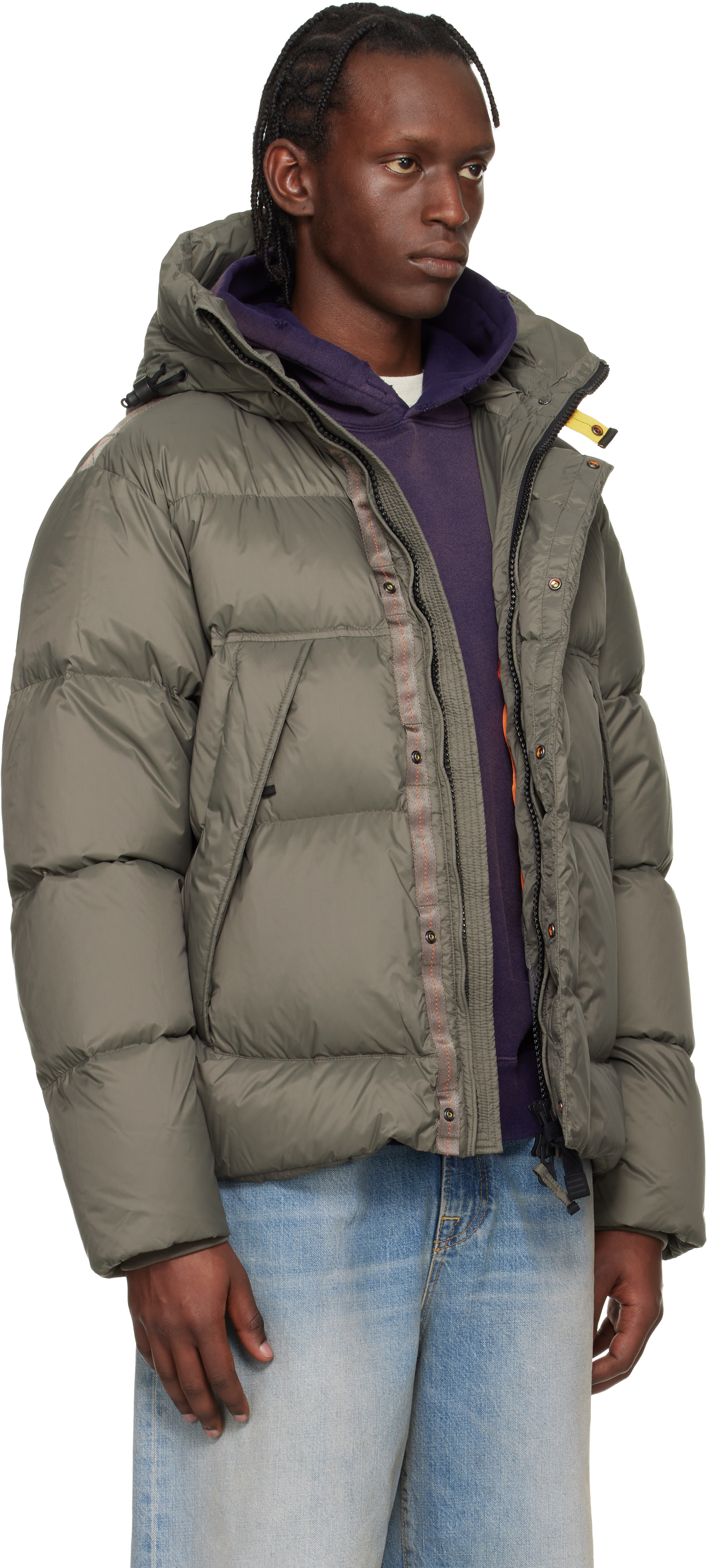 Parajumpers - Gray Cloud Hooded Down Jacket