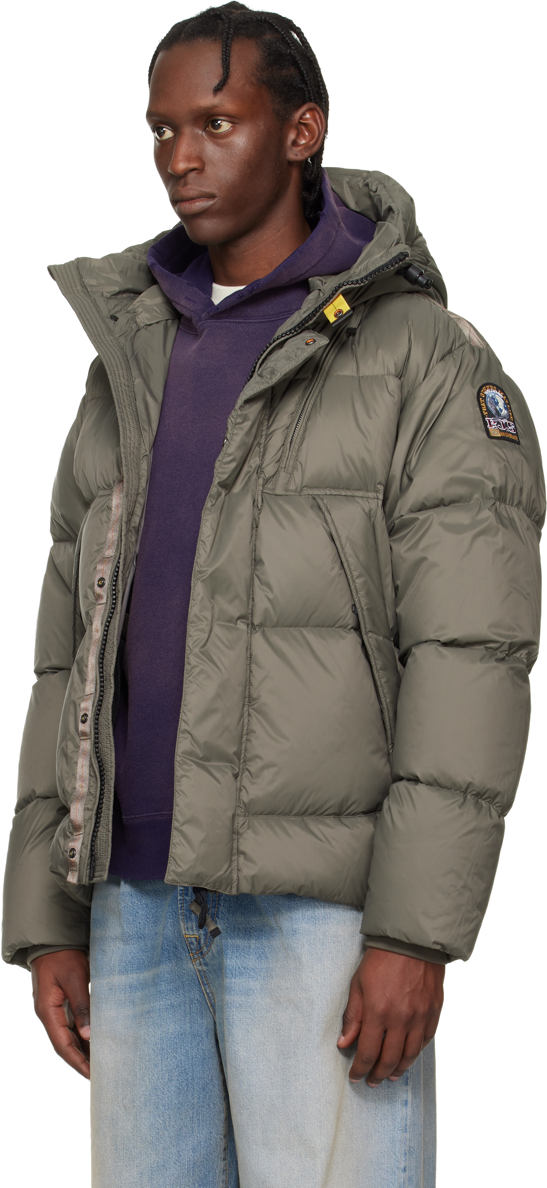 Parajumpers - Gray Cloud Hooded Down Jacket