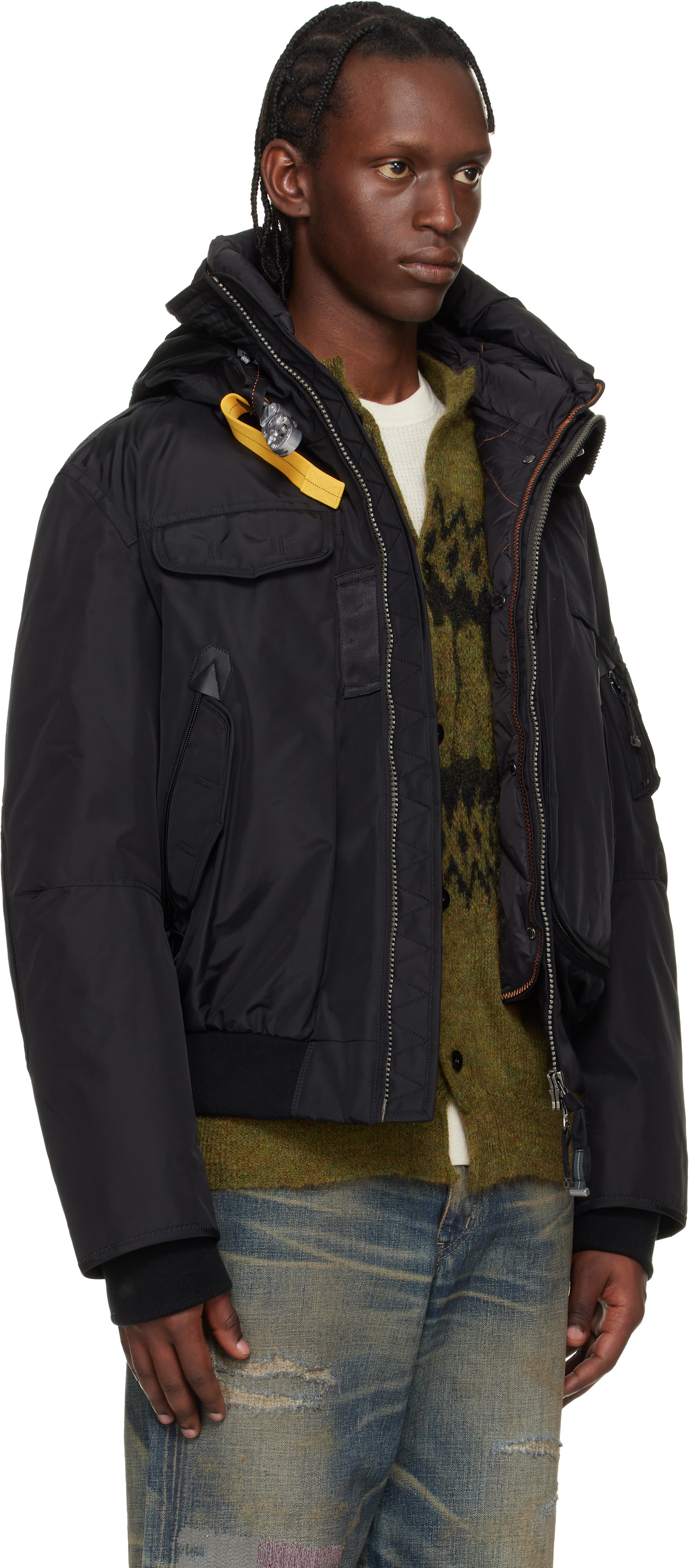 Parajumpers - Black Gobi Hooded Down Jacket