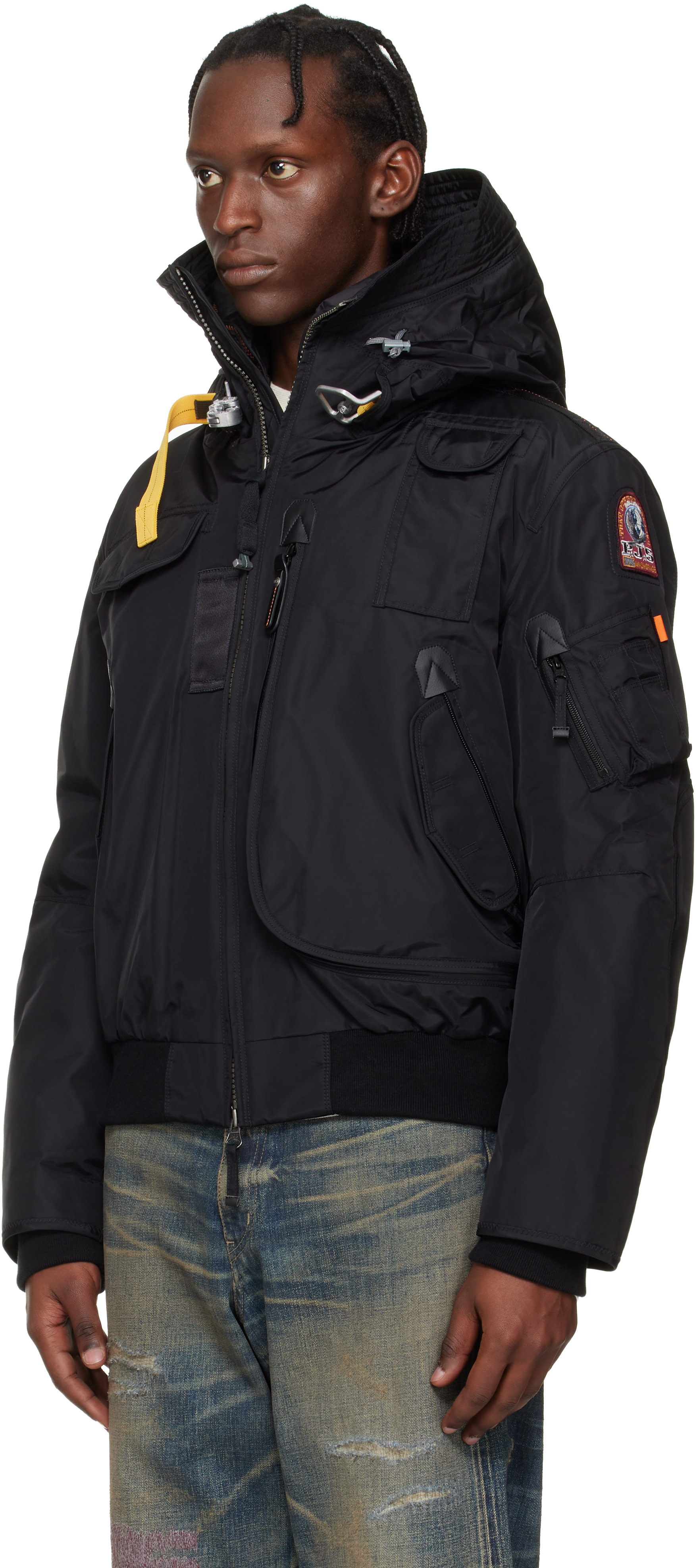 Parajumpers - Black Gobi Hooded Down Jacket