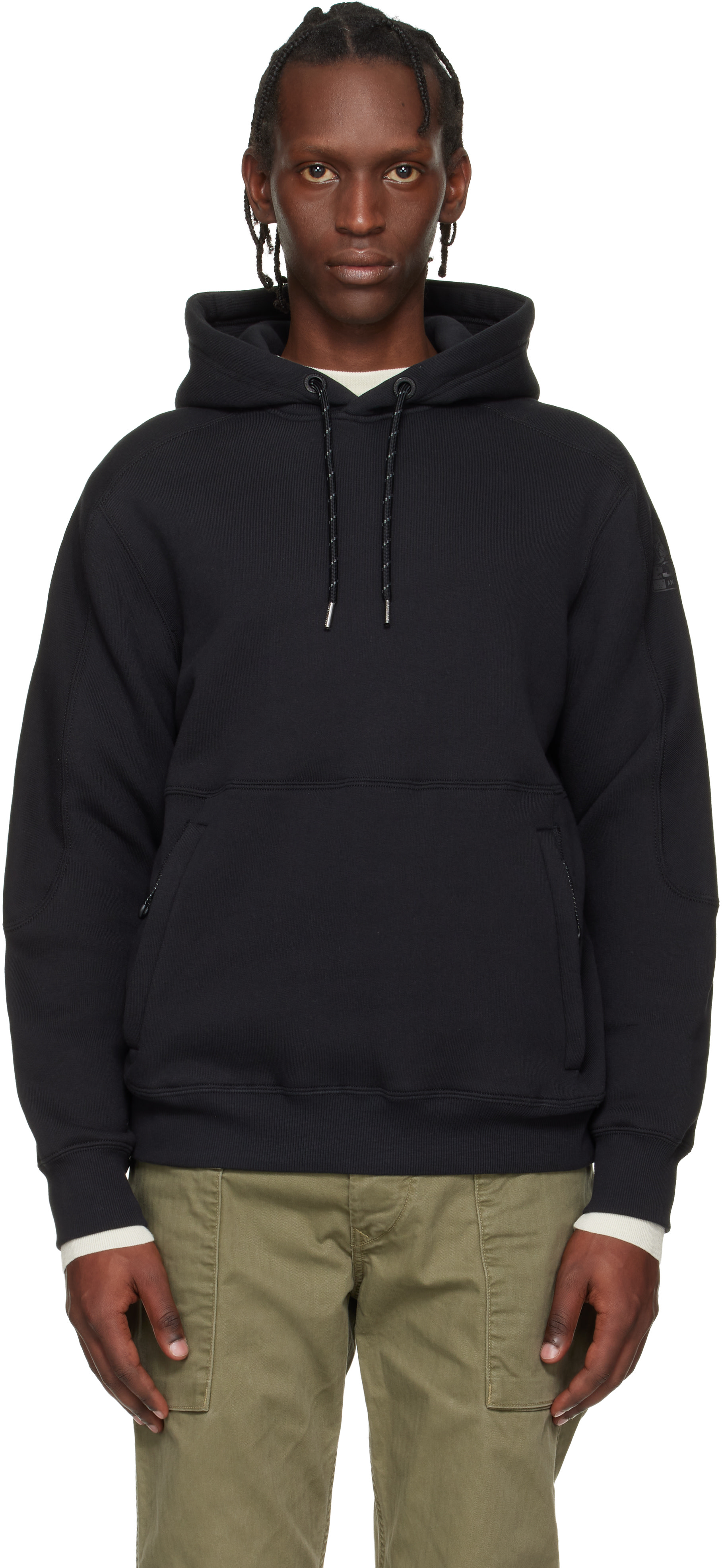 Parajumpers - Black Elijah Fleece Hoodie