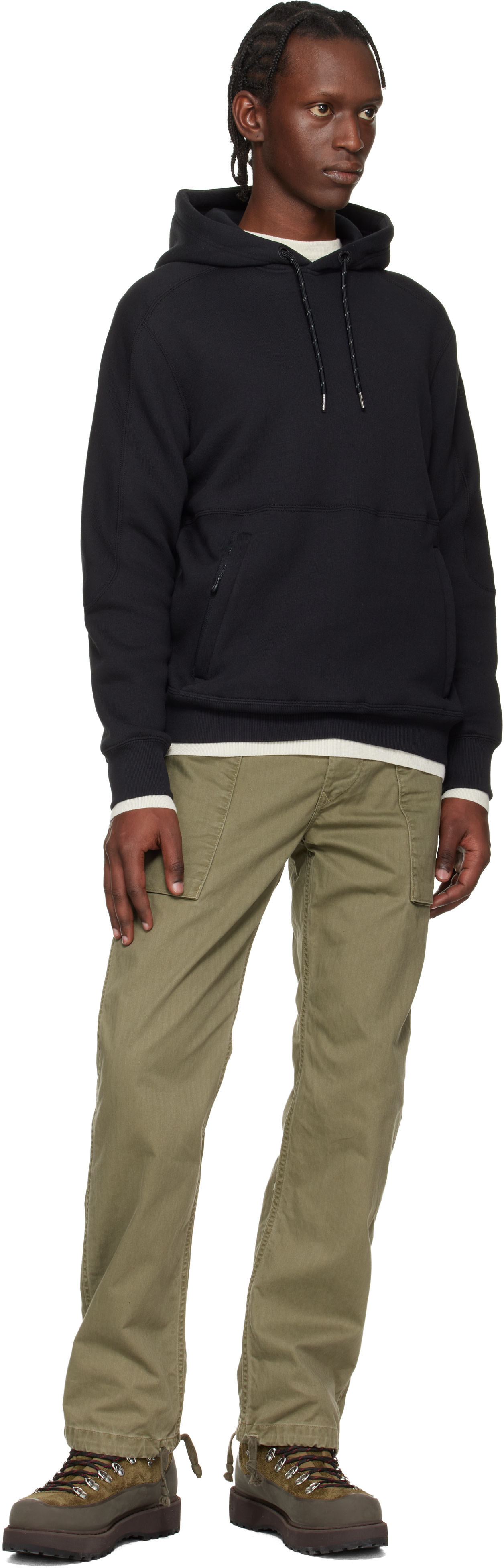 Parajumpers - Black Elijah Fleece Hoodie