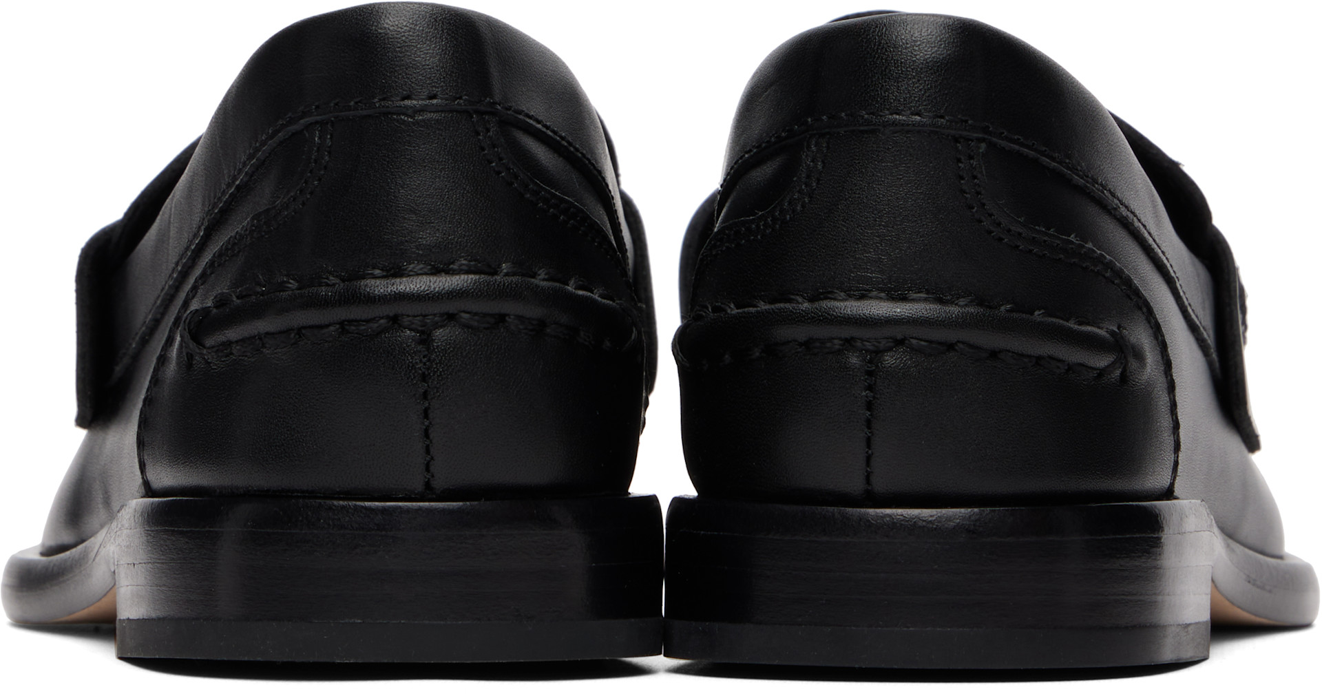 rag & bone - Flâneurs Carter noirs en cuir