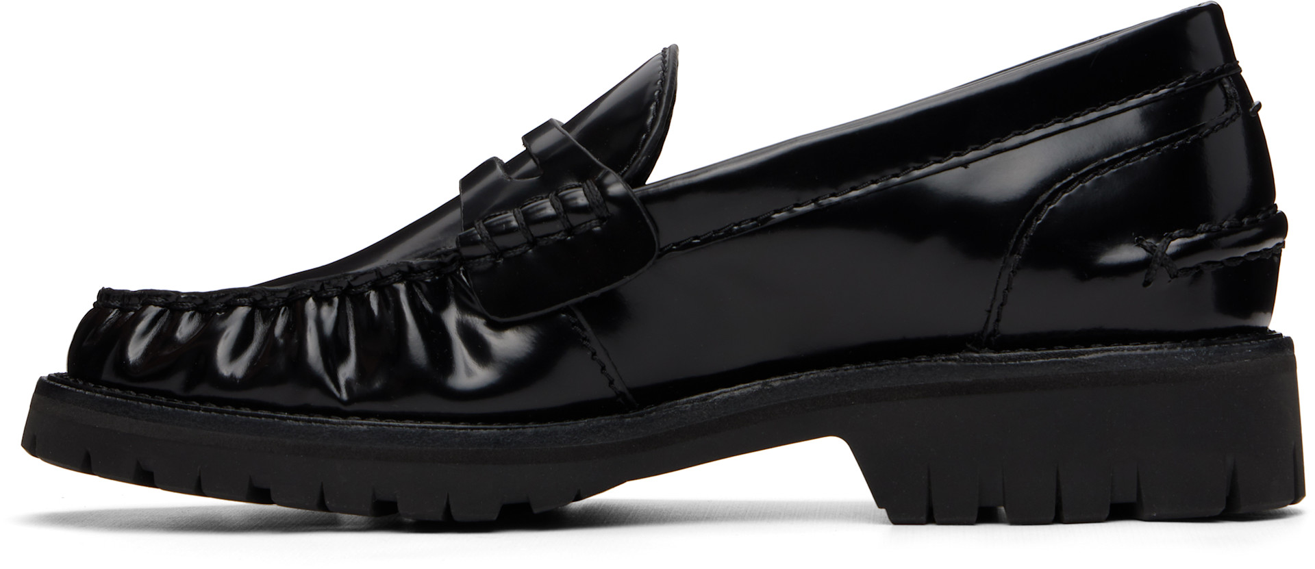 rag & bone - Flâneurs Corey noirs en cuir