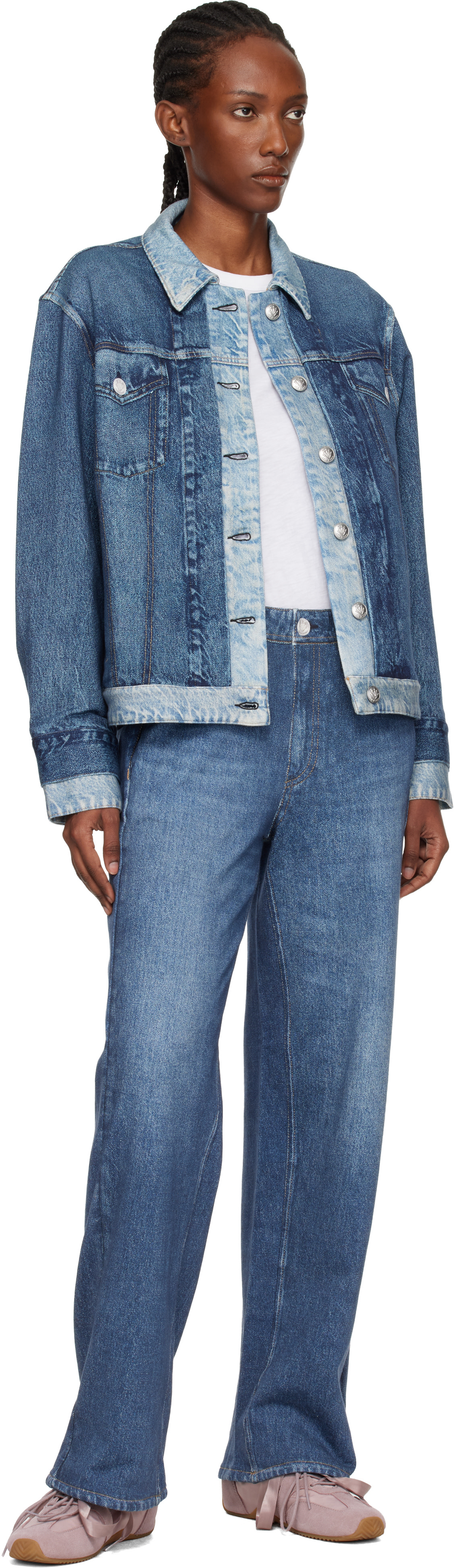 rag & bone - Baskets de course de style ballet Emilee roses