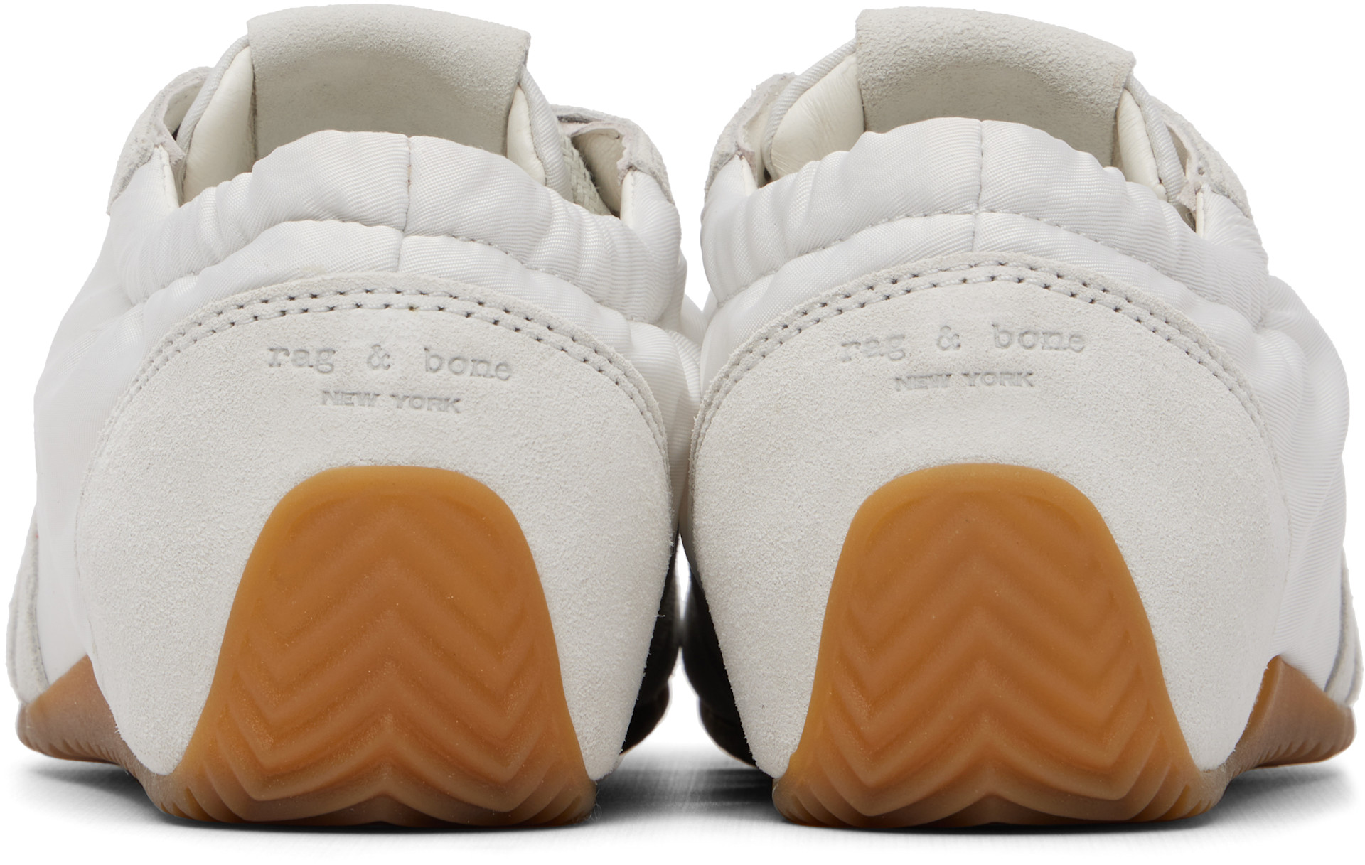 rag & bone - Baskets de course de style ballet Emilee blanches