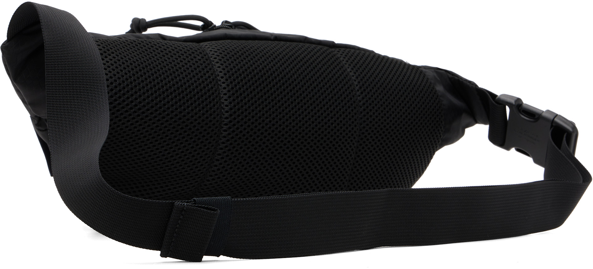 Comme des Garçons Homme: Black BRIEFING Edition Nylon Diamond Rip