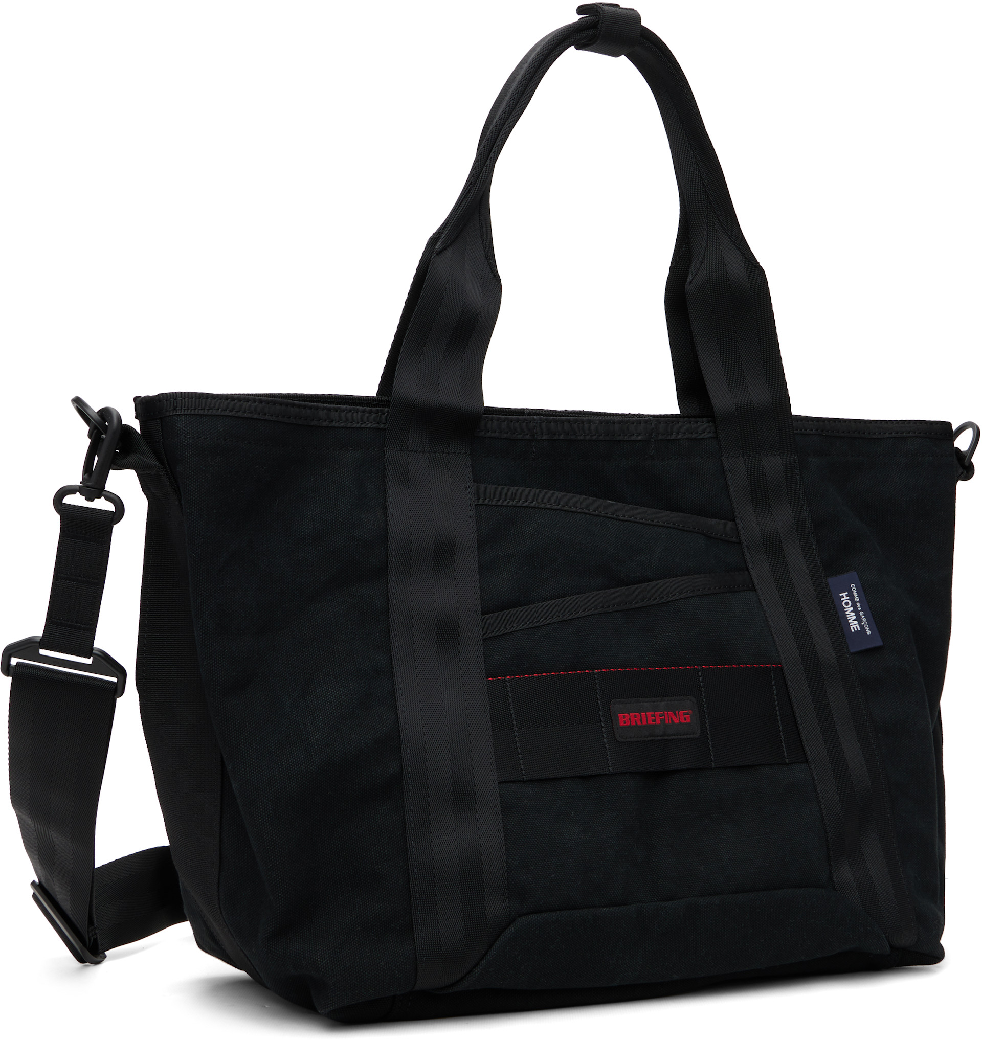 Comme des Garçons Homme: ブラック BRIEFINGエディション Bio Stone