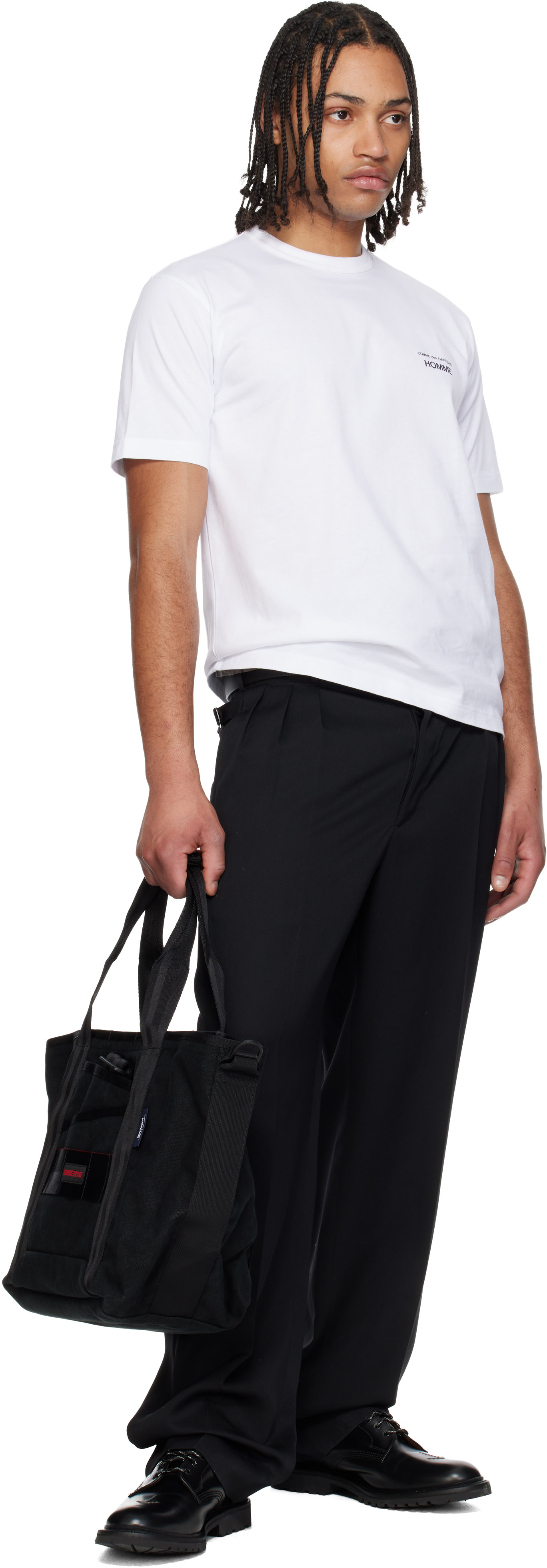 COMME des GARCONS HOMME×BRIEFING トートバッグ 綿キャンバスバイオストーン加工 BRIEFING Tote Bag | COMME DES