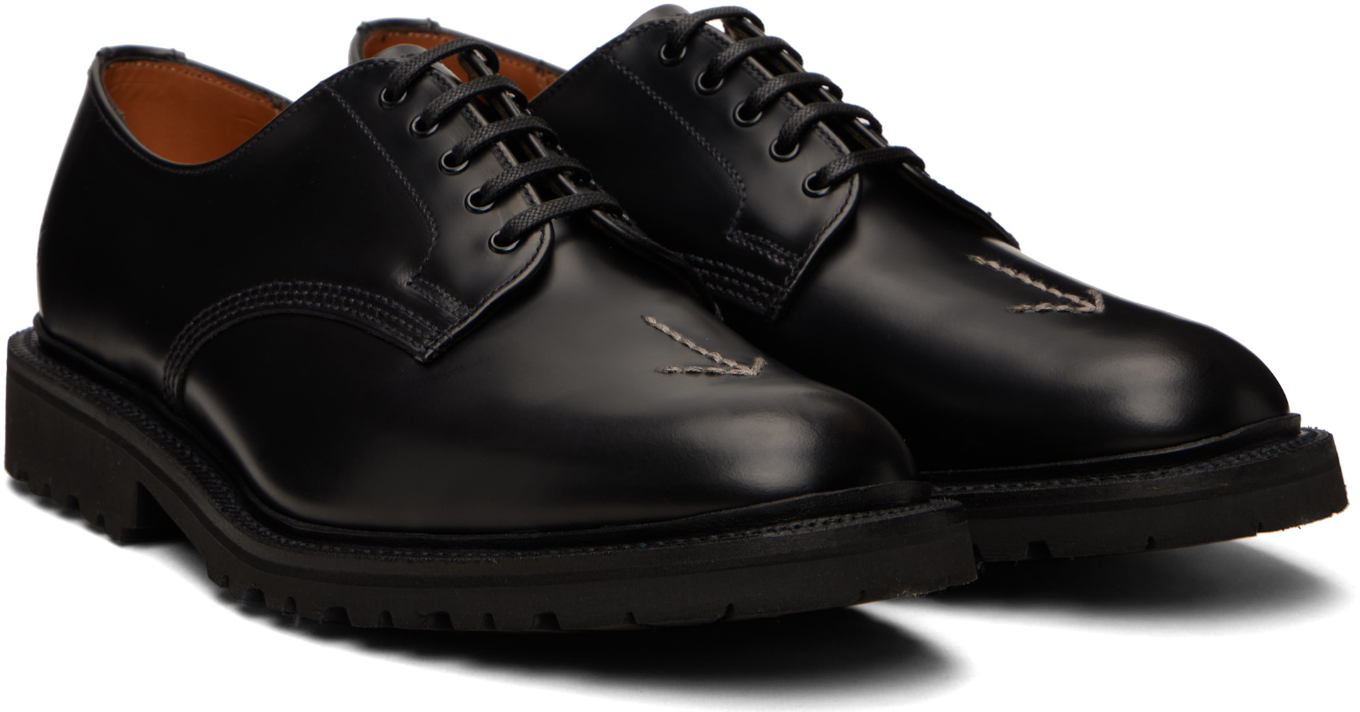 Comme des Garçons Homme: ブラック Sandersエディション グロッシー