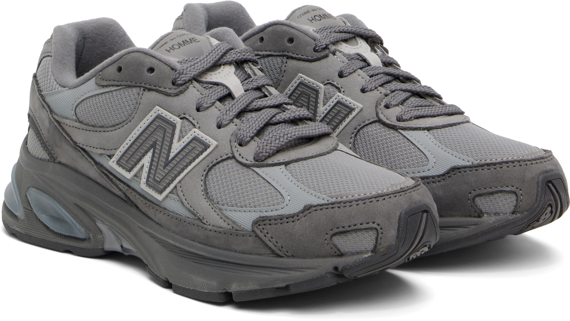 Comme des Garçons Homme: Gray New Balance Edition 2010V Sneakers