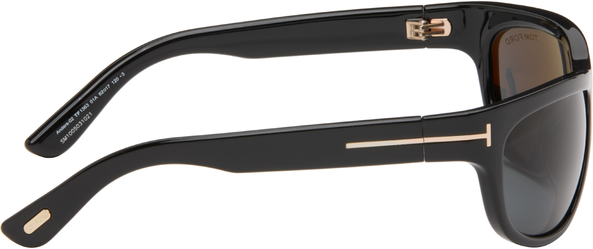 TOM FORD - Lunettes Anders noires