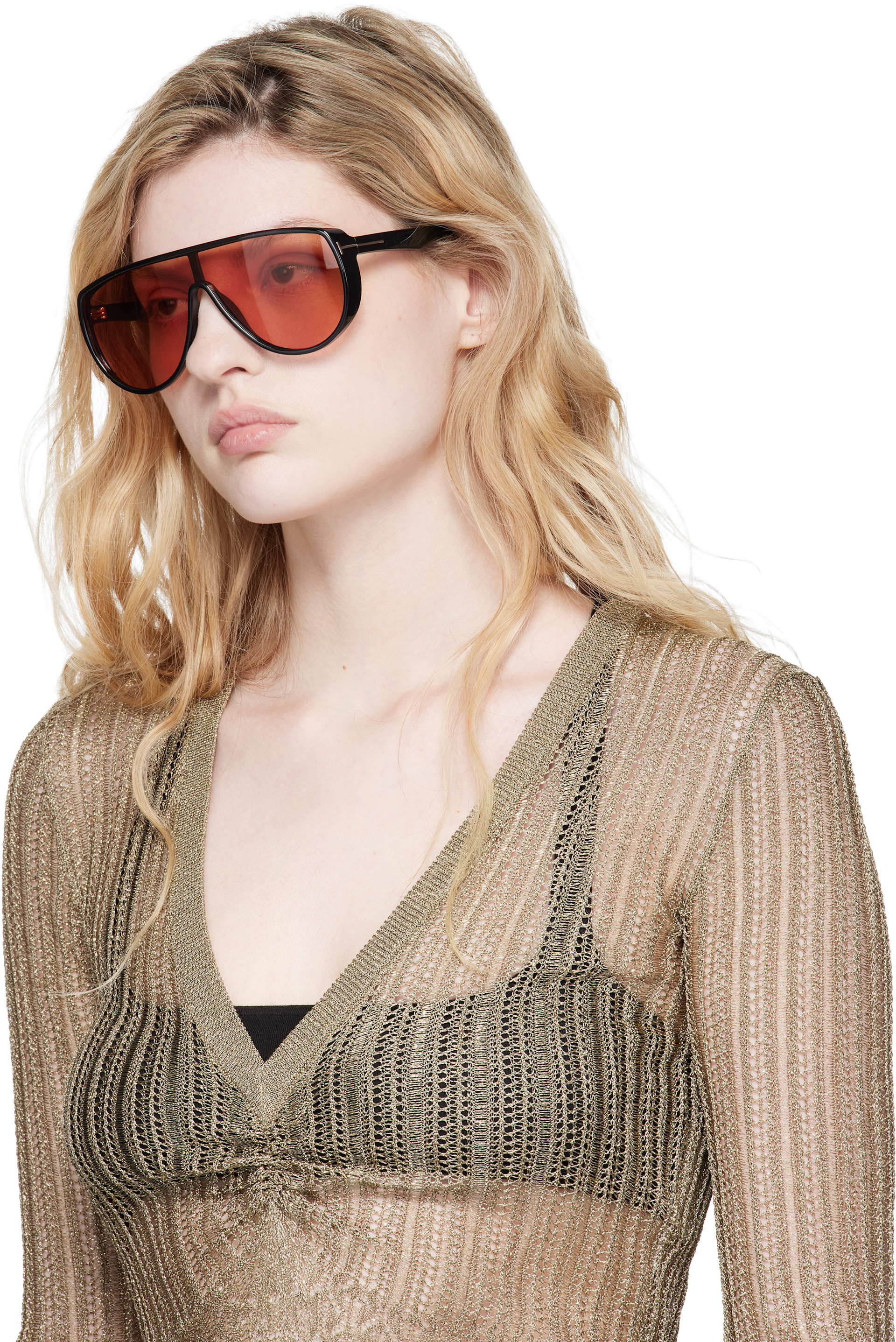 TOM FORD: Black Photochromatic Achilles Sunglasses | SSENSE