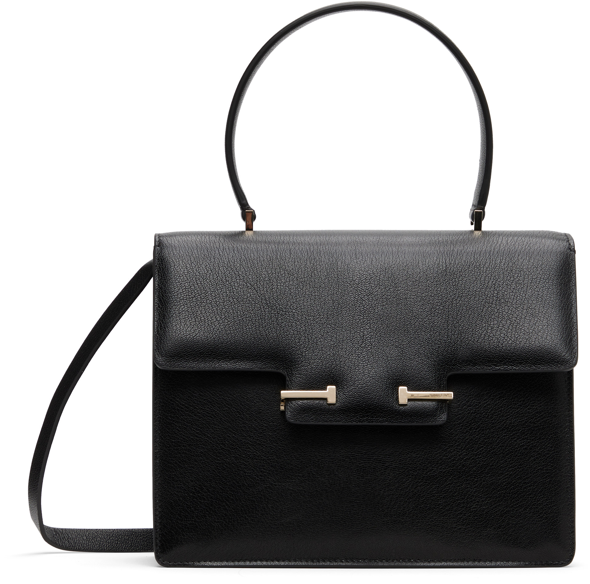 TOM FORD - Petit sac à main Aube noir en cuir