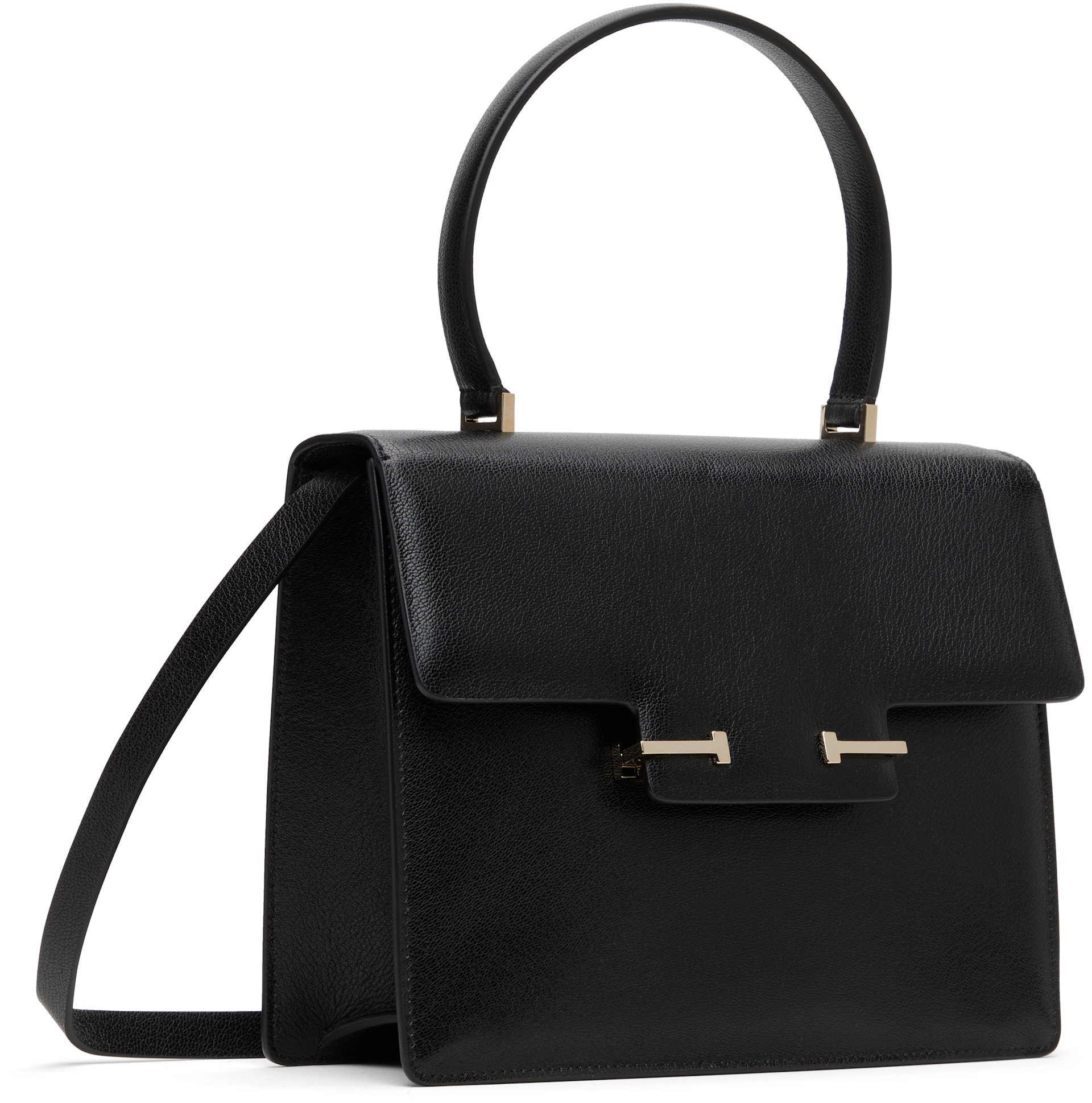 TOM FORD - Petit sac à main Aube noir en cuir