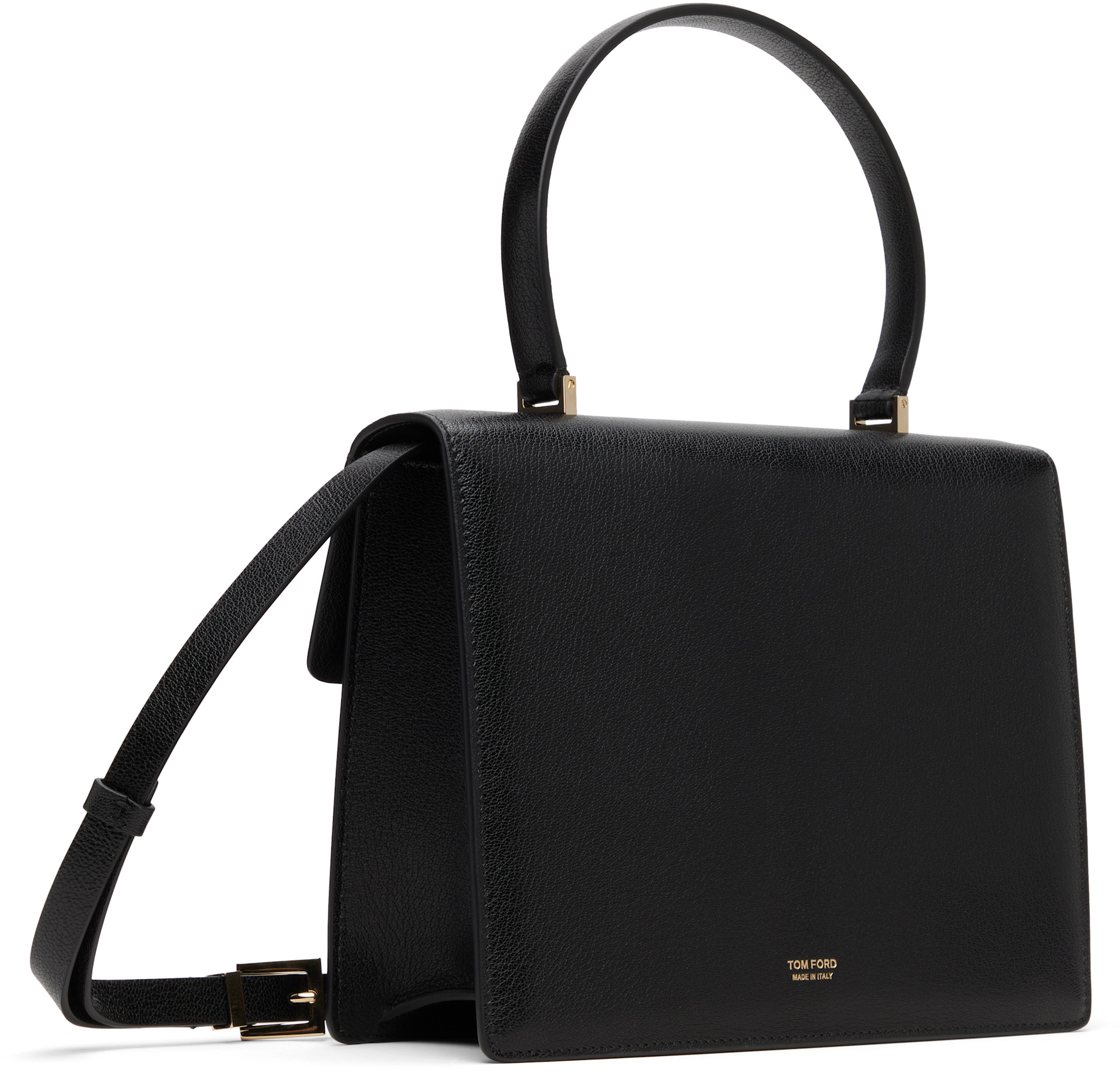 TOM FORD - Petit sac à main Aube noir en cuir