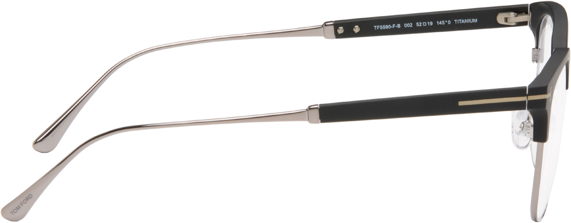 TOM FORD - Lunettes carrées noires